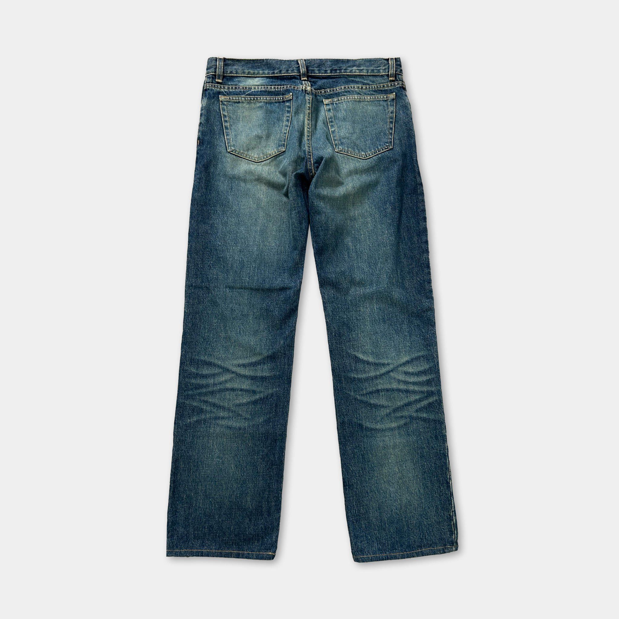 Helmut Lang Helmut Lang 2000's Distressed Denim Jeans Size US 29 - 4 Thumbnail