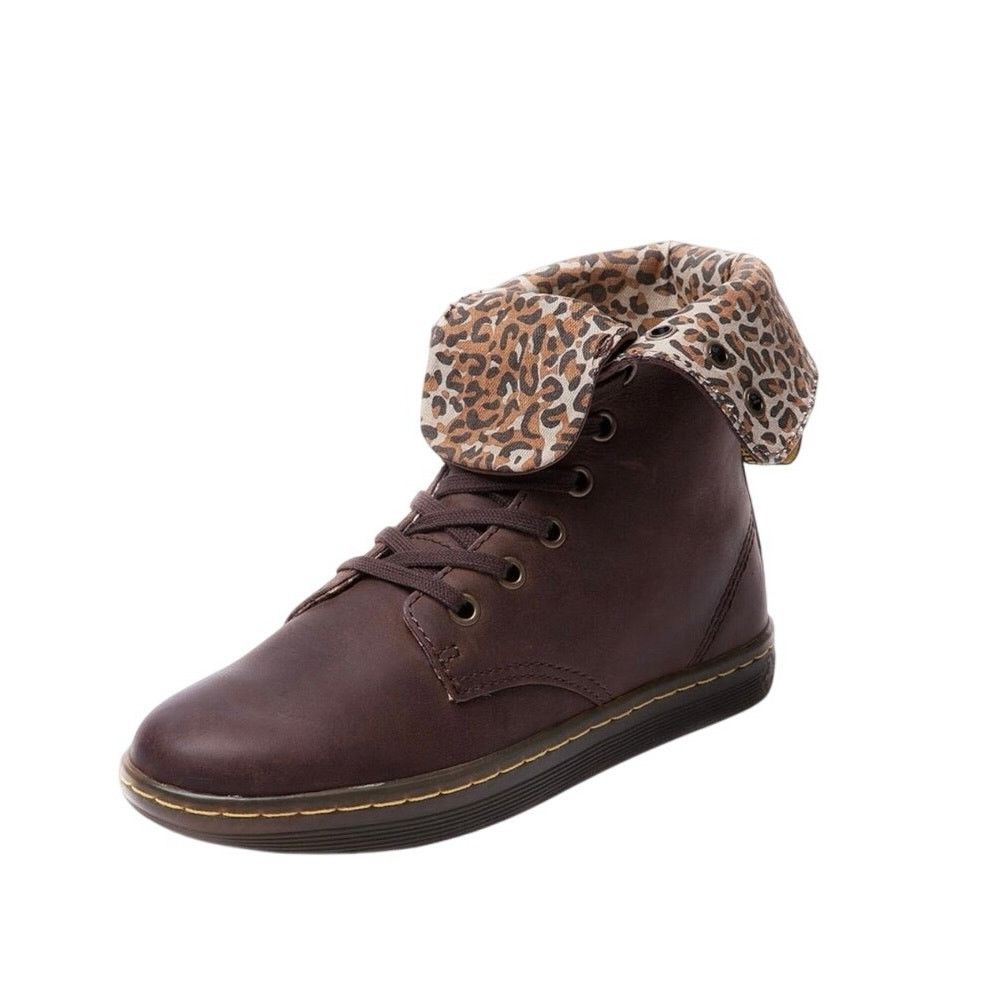 Dr. Martens Dr. Martens Women's Stratford 9 Eye Fold Down Boot Size US 7 / IT 37 - 2 Thumbnail