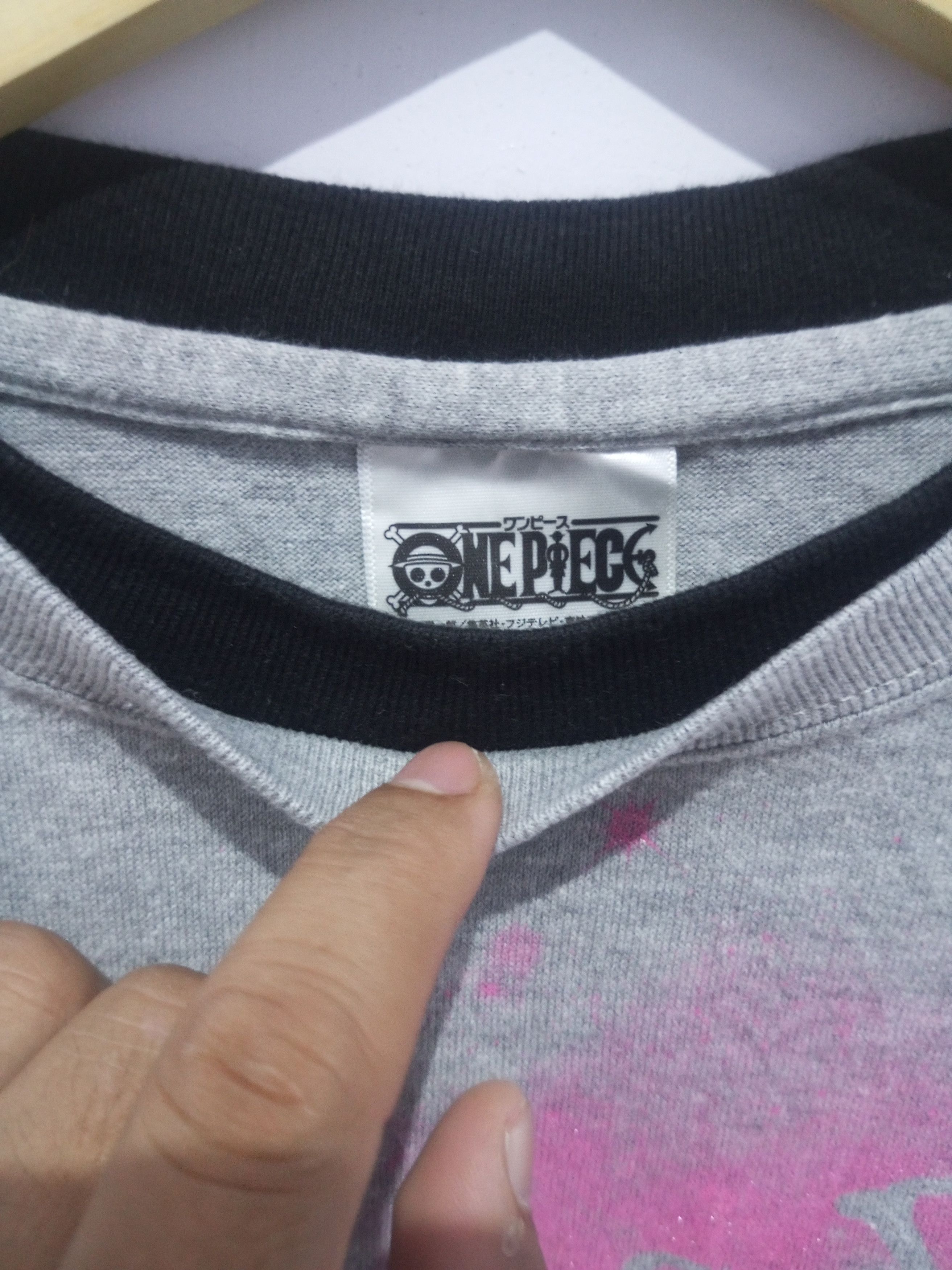 One Piece Vintage one Piece Chopper double layer long sleeve tshirt Size US M / EU 48-50 / 2 - 9 Thumbnail