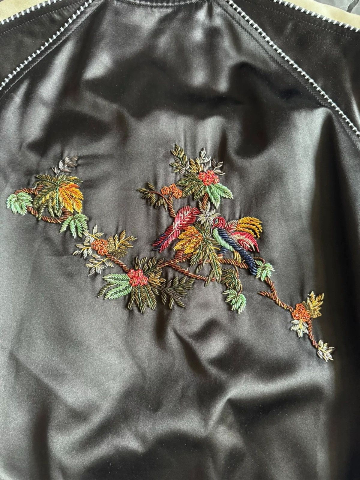 Saint Laurent Paris NWT Saint Laurent Embroidered Birds of Paradise Jacket Size US S / EU 44-46 / 1 - 6 Thumbnail