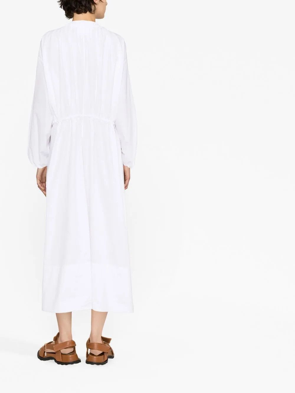 Jil Sander o1y0925 Maxi Dress in White Size XS / US 0-2 / IT 36-38 - 4 Thumbnail