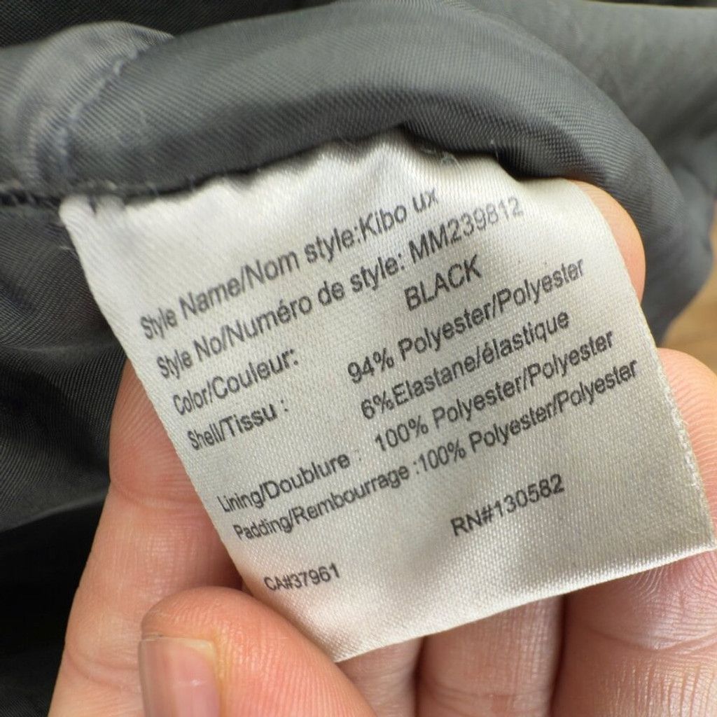 McKinlays MCKINLEY Hooded Black Long Cargo Utility Parka Winter Coat M Size US M / EU 48-50 / 2 - 7 Thumbnail