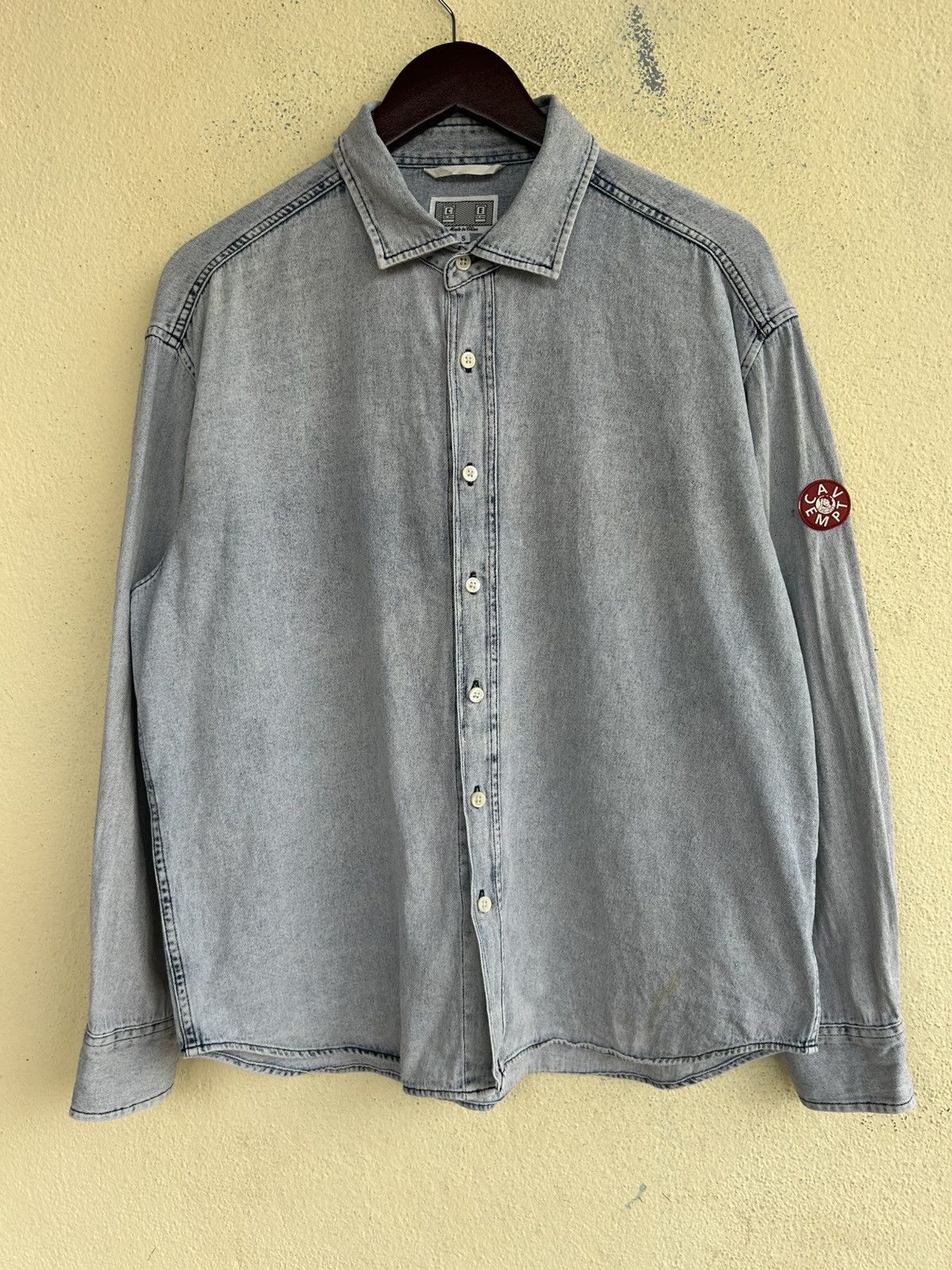 Cav Empt Cav Empt Buttons Up Denim Shirt Size US S / EU 44-46 / 1 - 1 Thumbnail
