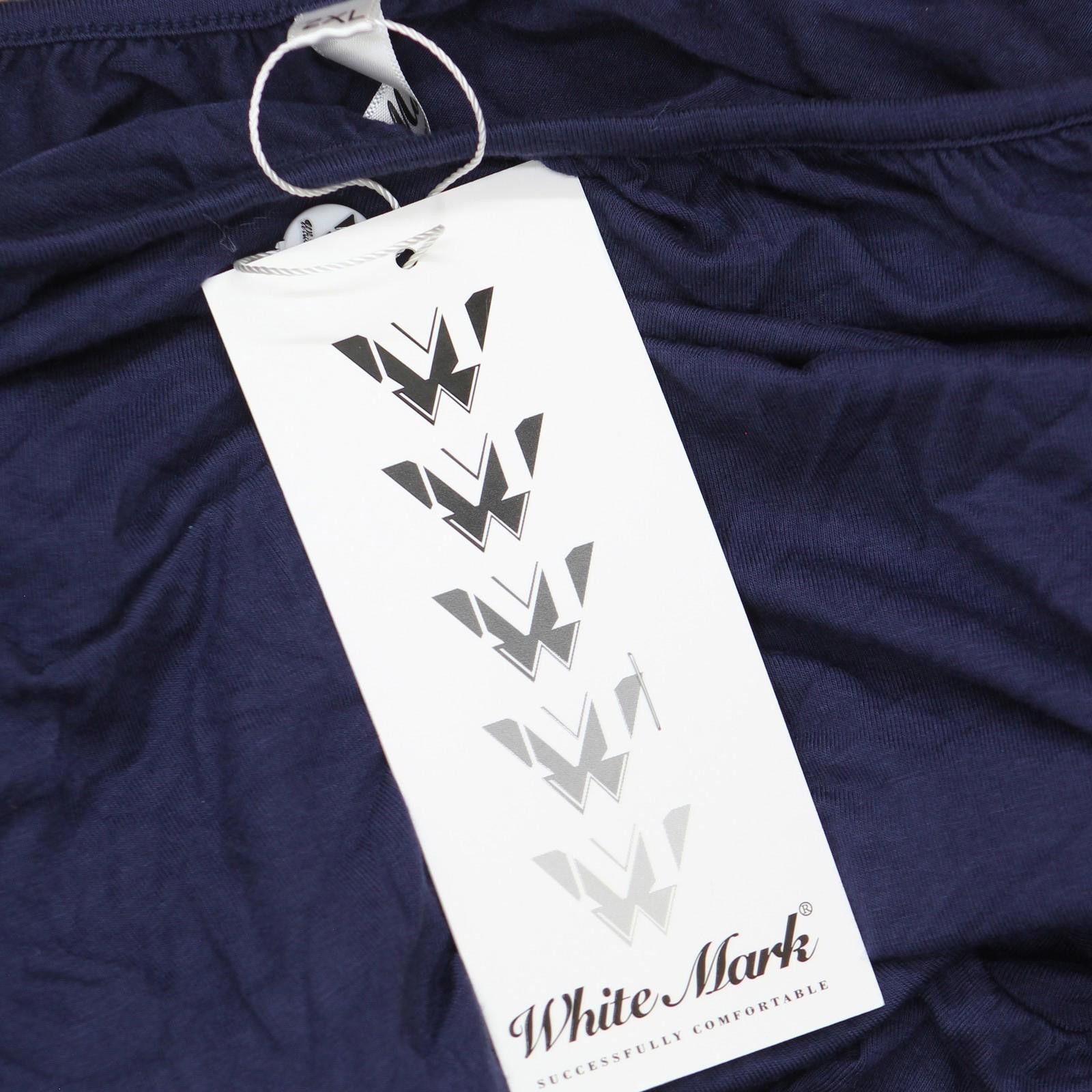 White Mark White Mark Shoulder Ruffle Sleeve Top Ps1352 Navy Blue 1x Size XL / US 12-14 / IT 48-50 - 3 Thumbnail