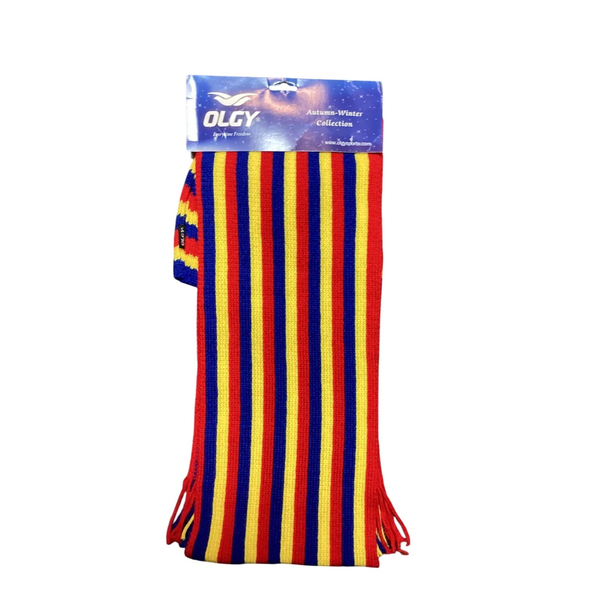 Other Olgy Autumn/Winter Collection Striped Knit Scarf & Beanie Se Size ONE SIZE - 2 Thumbnail