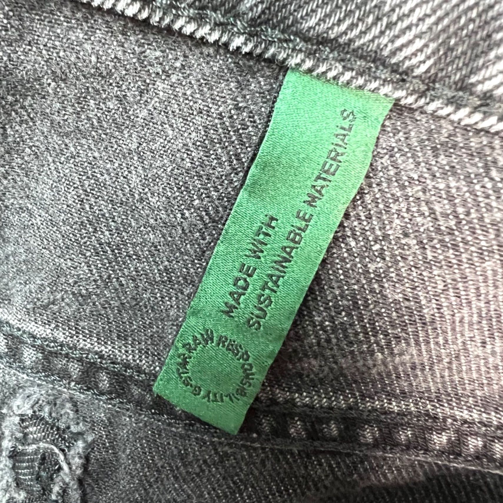 G-Star Raw Womens Jeans 27 x 30 Gray Denim 5-Pocket Straight Tedie Ultra High Size 27 Adult Womens Gray Denim Jeans Women's Jeans