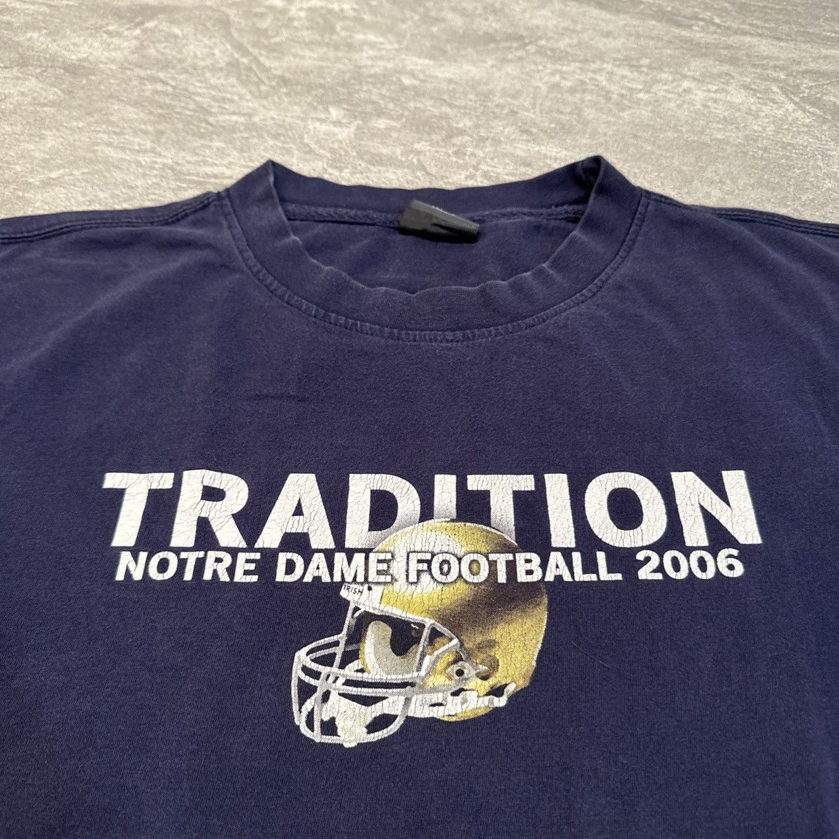 Pro Edge × Vintage Vintage Notre Dame Fighting Irish 2006 The Shirt Pro Edge Size US L / EU 52-54 / 3 - 2 Thumbnail