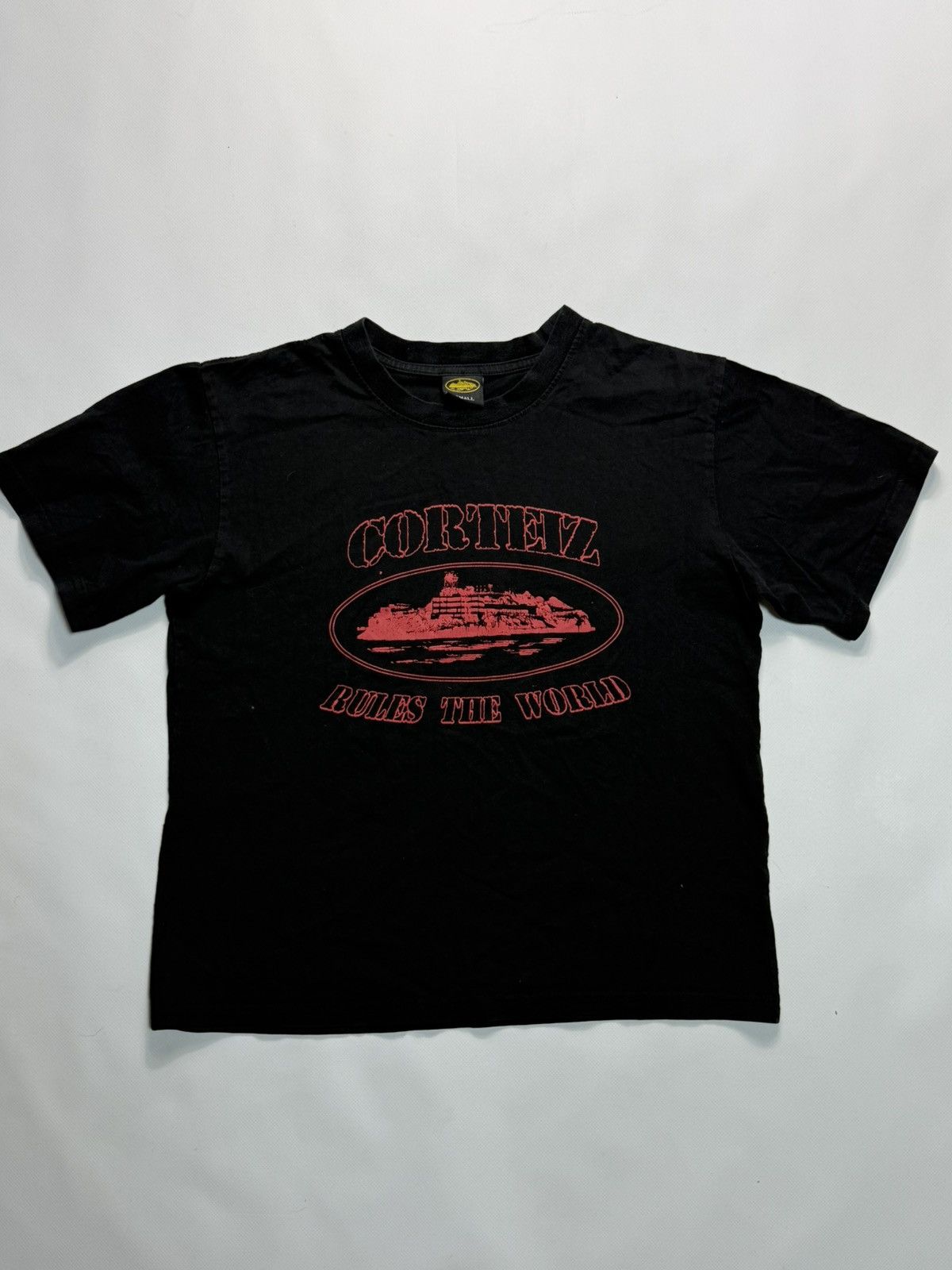Corteiz × Supreme Supreme x Corteiz Rules The World T-Shirt Black