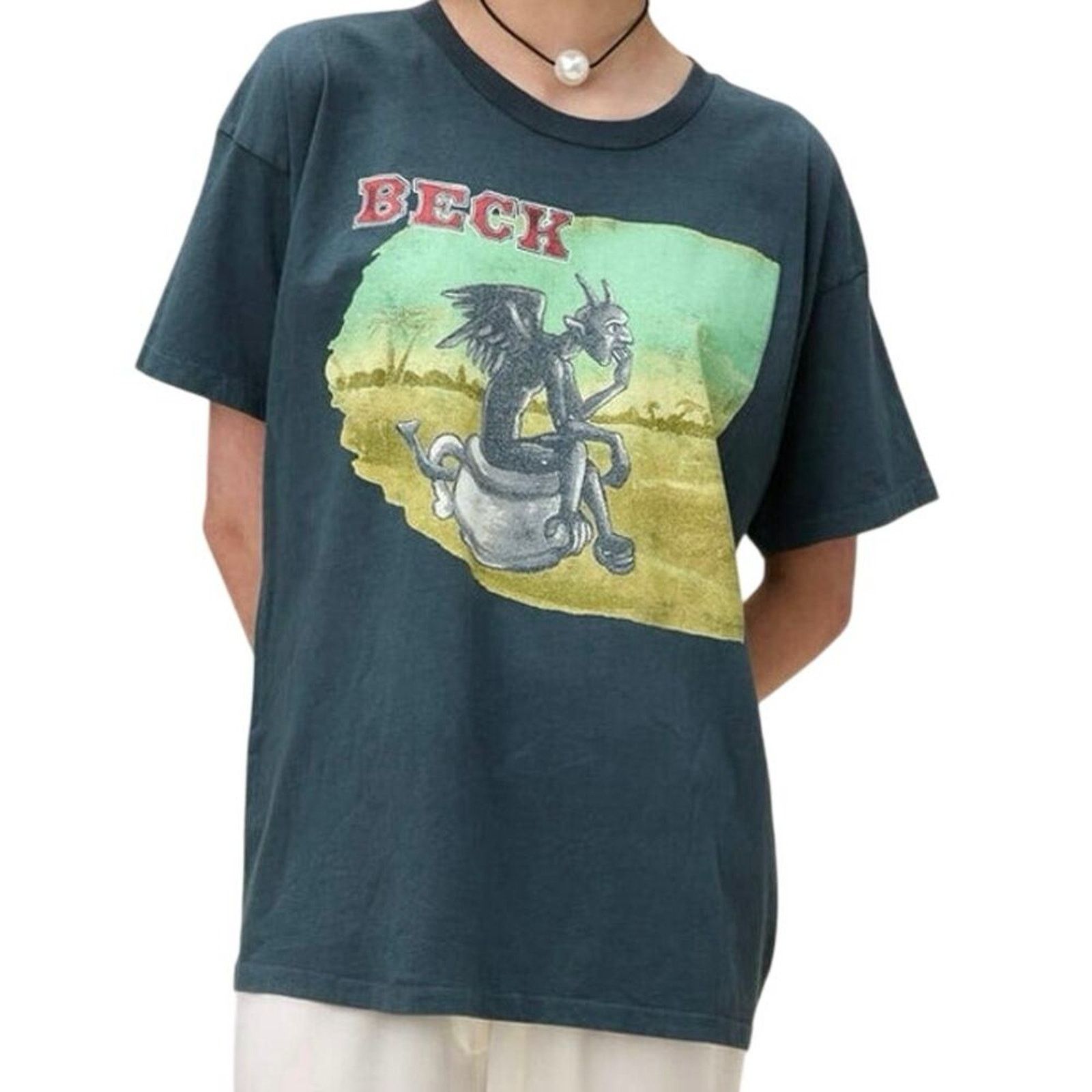 Daydreamer DAYDREAMER Beck Devils Haircut Merch Tee Size Small New Size S / US 4 / IT 40 - 2 Thumbnail