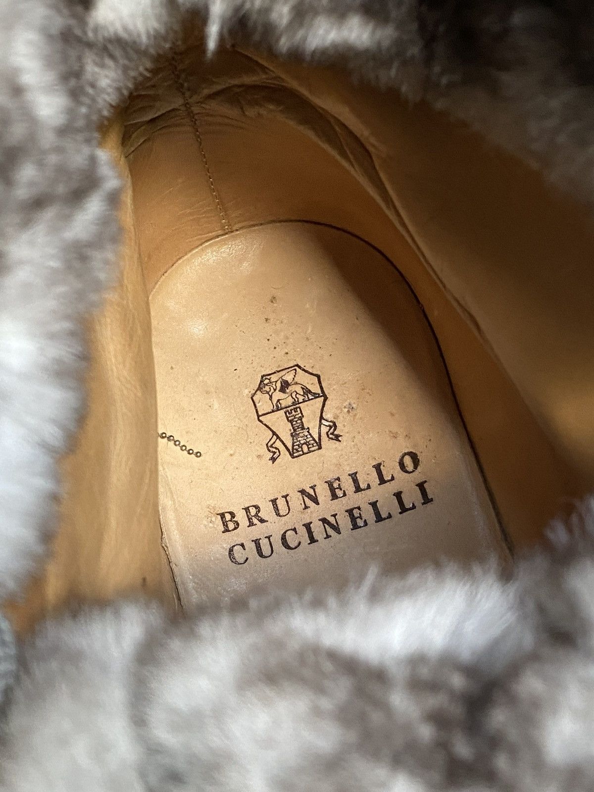 Brunello Cucinelli Brunello Cucinelli Shearling Lined Leather Winter Boots Y2k Size US 8 / IT 38 - 17 Thumbnail