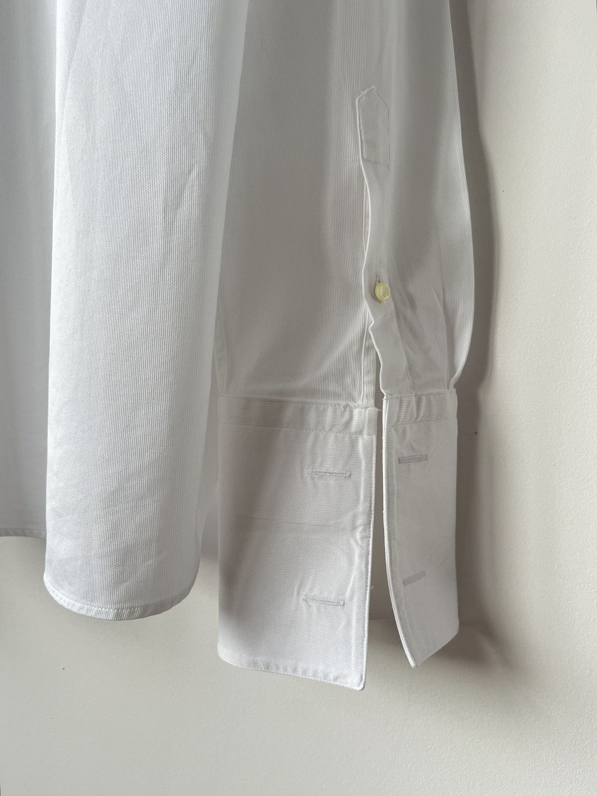 Boggi BOGGI MILANO White Elegant Shirt Old Money Size US XL / EU 56 / 4 - 6 Thumbnail