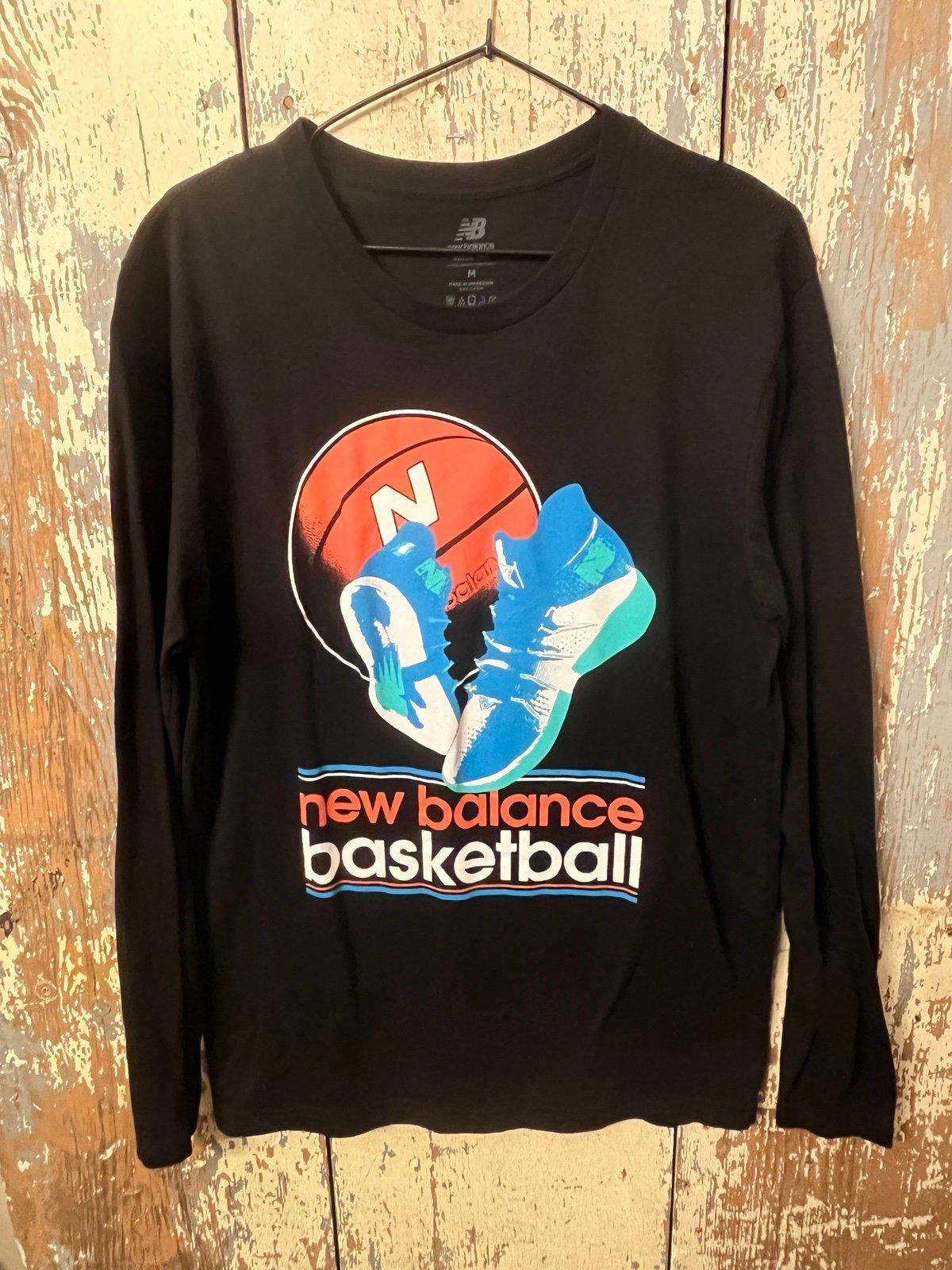 New Balance New Balance Basketball long sleeve tee graphic tshirt Medium Size US M / EU 48-50 / 2 - 3 Thumbnail