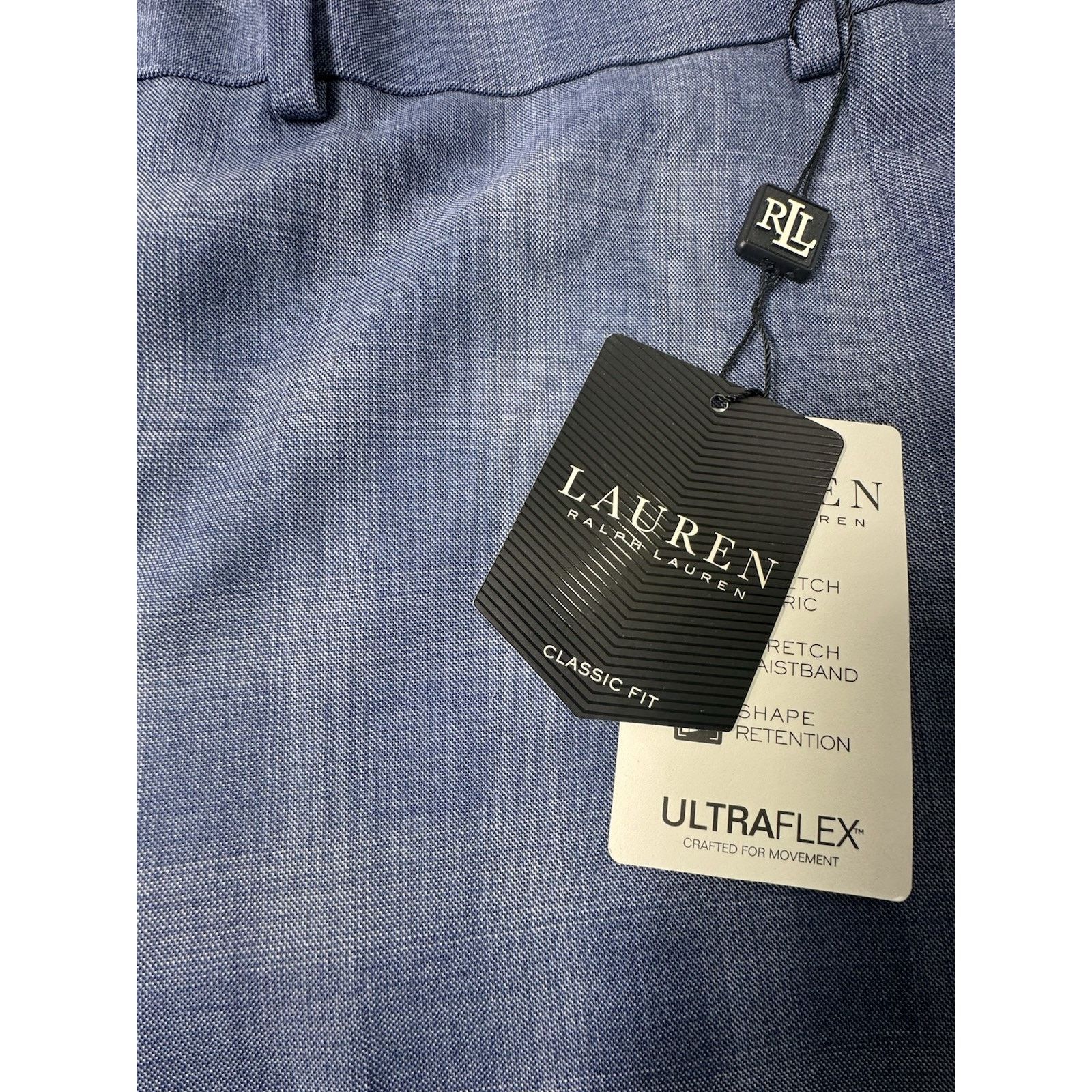 Lauren Ralph Lauren Lauren Ralph Lauren Mens Classic Fit Suit Pants 40x32 Blue Size US 40 / EU 56 - 4 Thumbnail