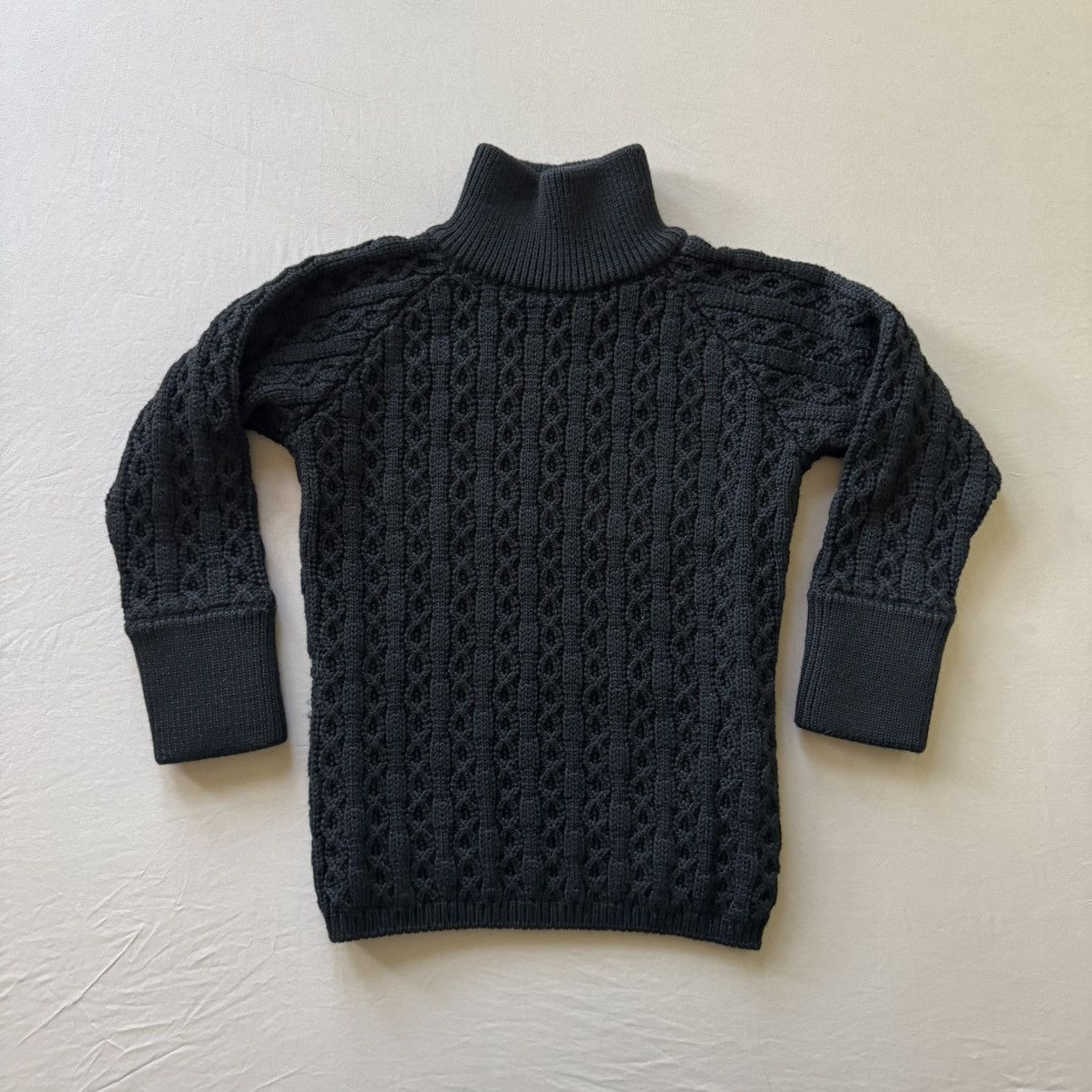 Other Andrew GN black cable knit turtleneck sweater Size XXS / US 00 / IT 34 - 4 Thumbnail