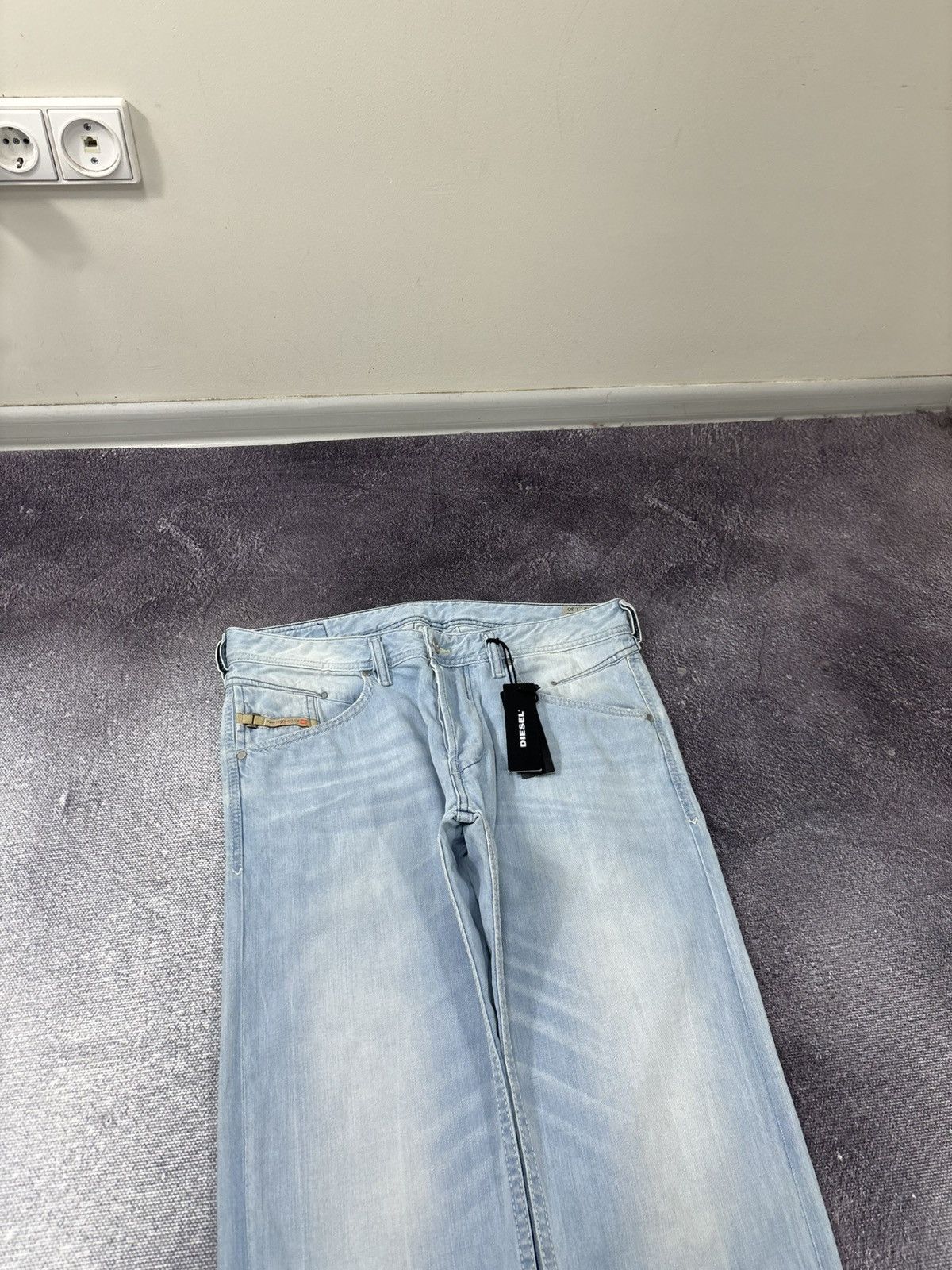 Diesel Diesel Belther Regular Slim Tapered NWT Men’s Denim Jeans Size US 32 / EU 48 - 4 Thumbnail