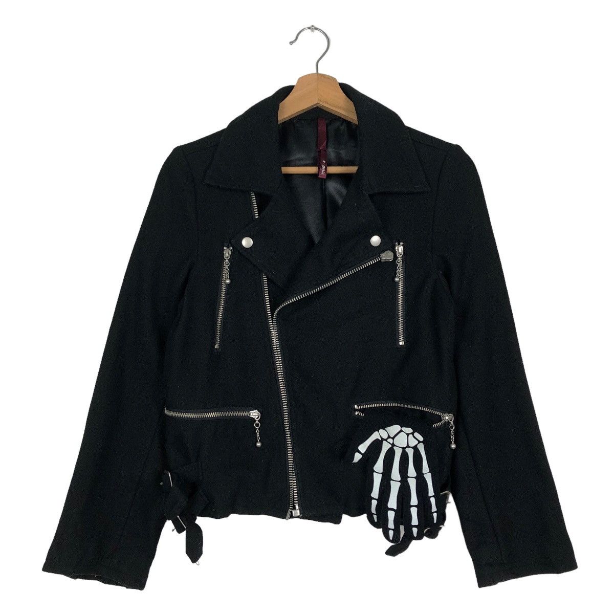 Hysteric Glamour 🔥Cafe Racer Biker Double Breast Jacket Japan Made Size US XS / EU 42 / 0 - 2 Thumbnail