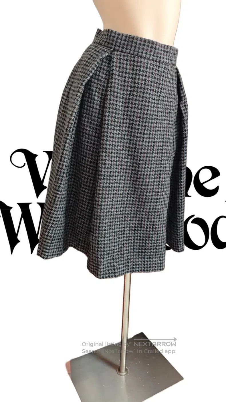 Vivienne Westwood Vivienne Westwood size 01 Houndstooth wool skirt Size 23" - 2 Thumbnail