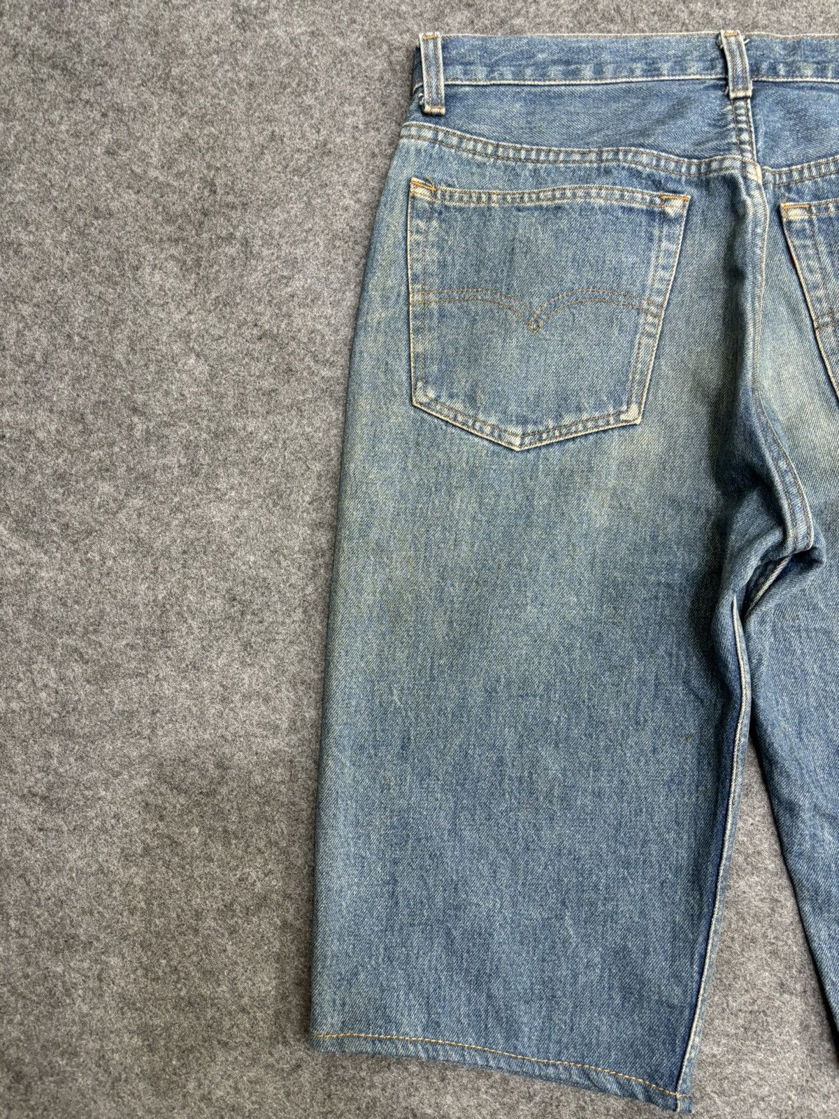 Levi's 💥Vintage 90s💥Vintage Levis 501xx Original Short Denim F517 Size US 30 / EU 46 - 11 Thumbnail