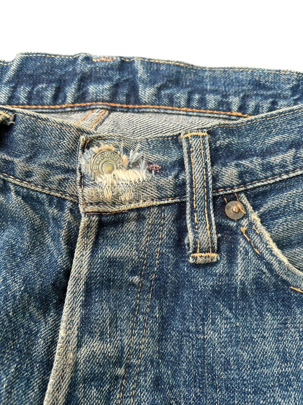 Kapital Thrashed Vintage Denime Selvedge Denim Jeans Size US 29 - 8 Thumbnail