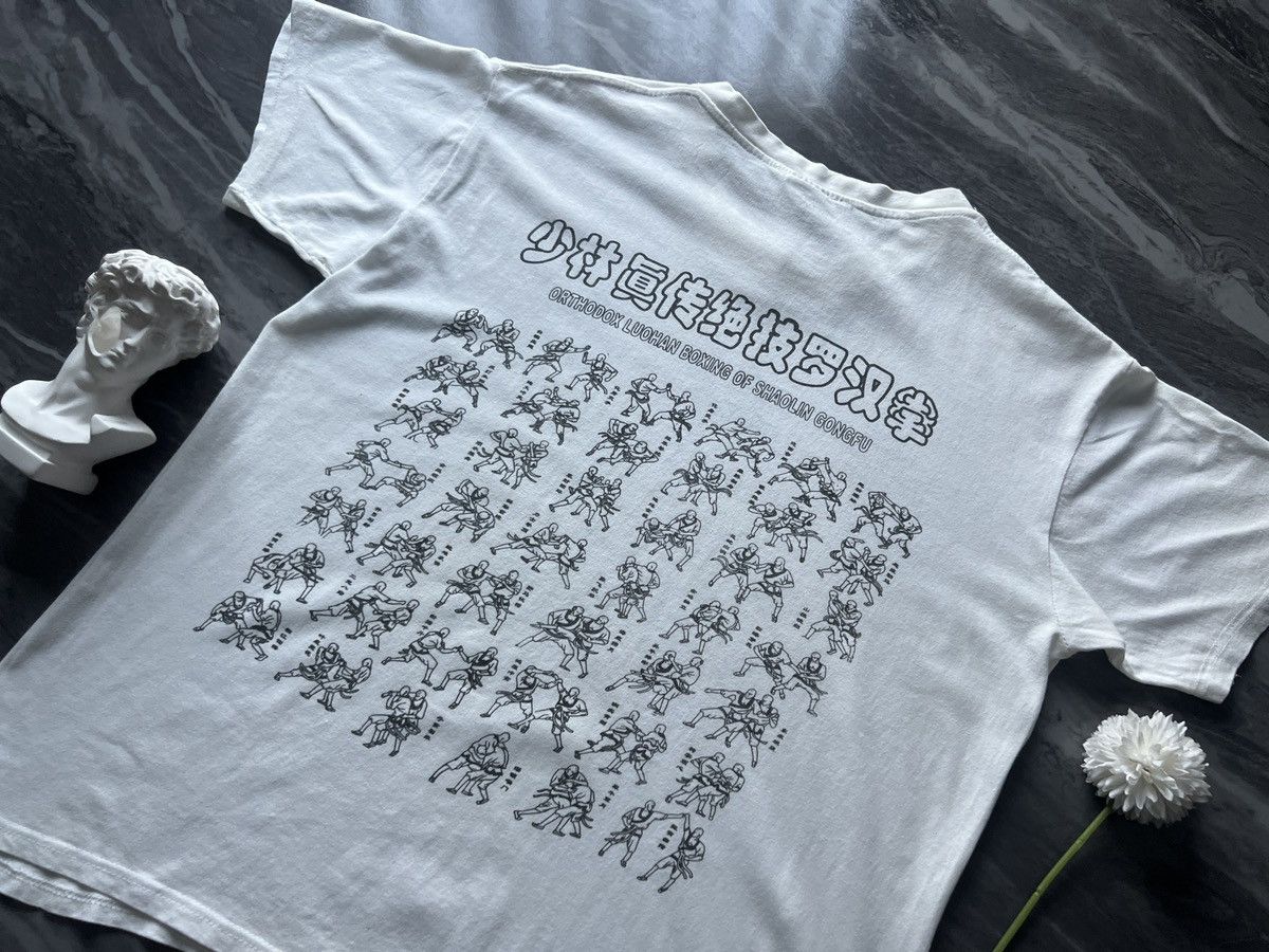 image of Art x Vintage Shaolin Temple : Orthodox Luohan Boxing Of Kongfu Gongfu in Blue, Men's (Size 2XL)