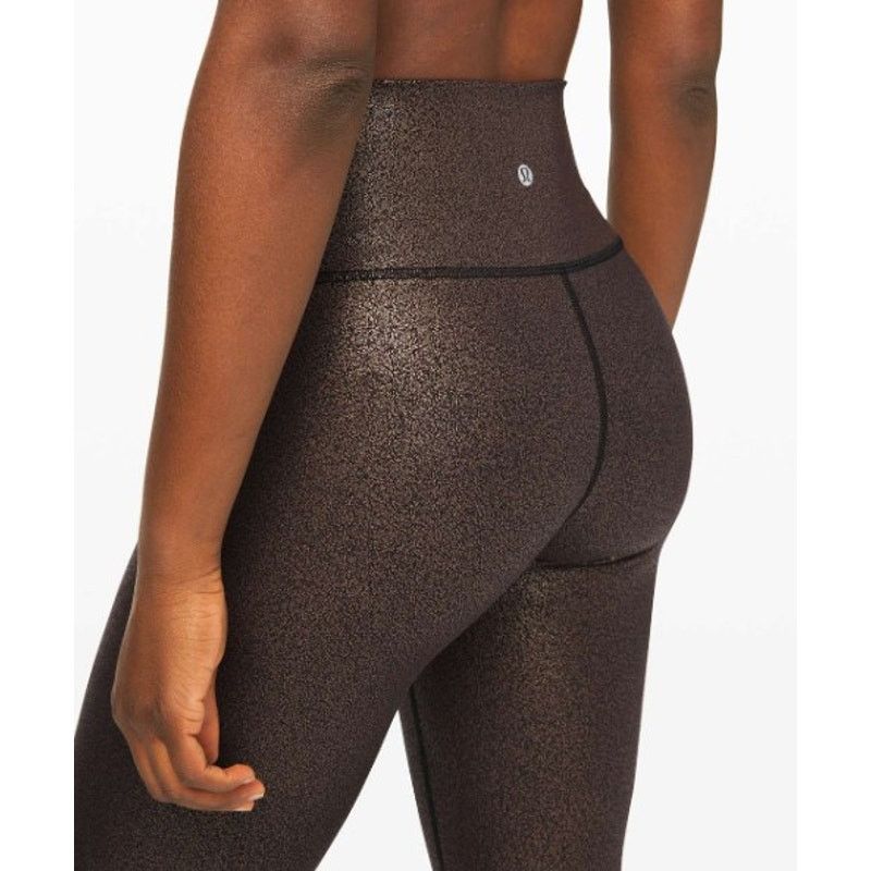 Lululemon Lululemon Foil Wunder High-Rise Luxtreme Crop 21" Leggings 4 Size 27" / US 4 / IT 40 - 3 Thumbnail