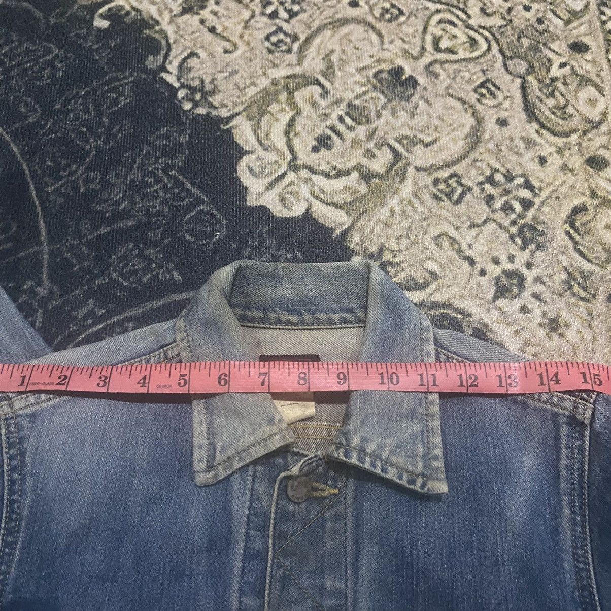 Lee Vintage Lee Denim Trucker Jacket Distressed Faded 70s/80s Size US S / EU 44-46 / 1 - 20 Thumbnail