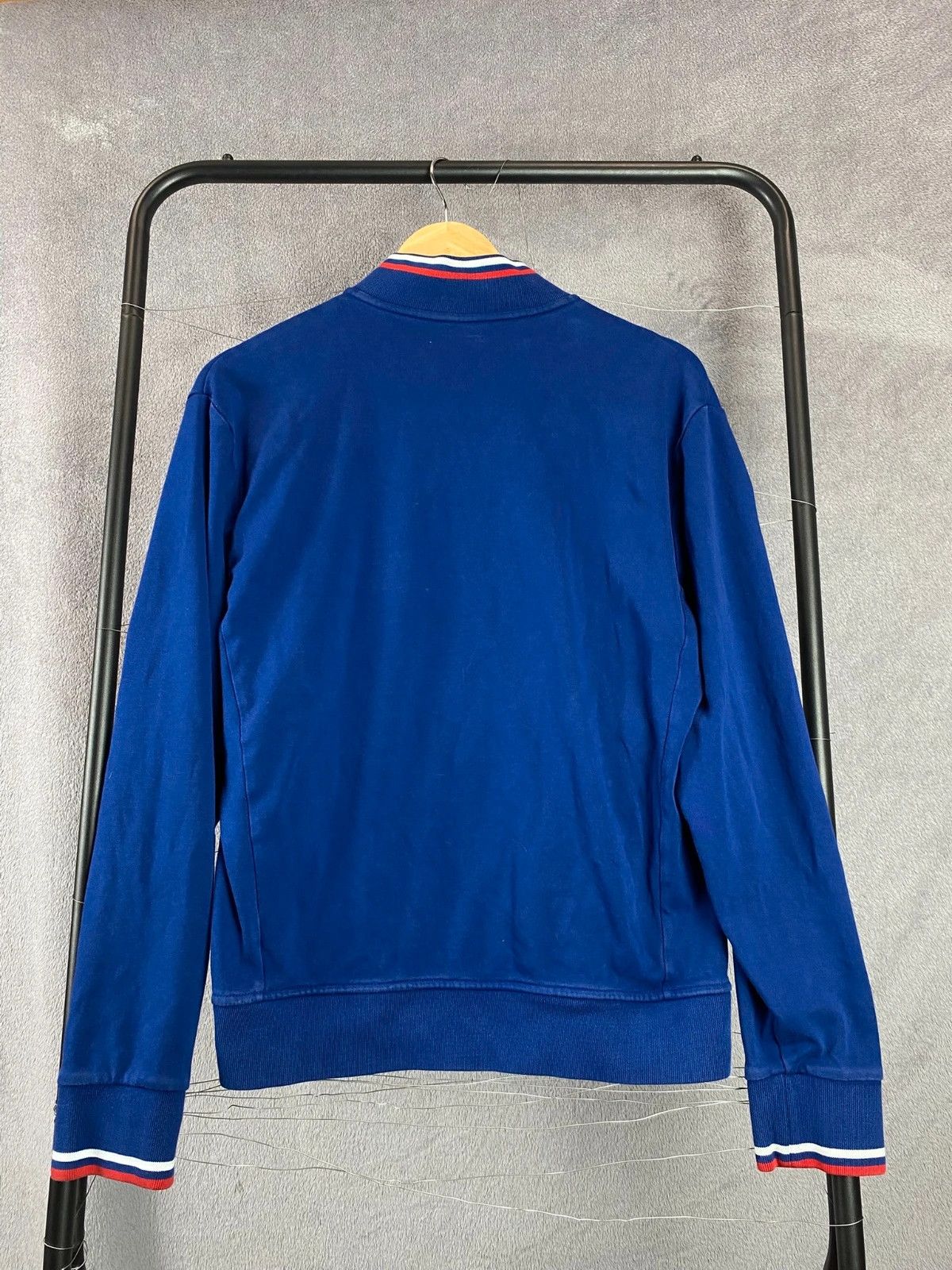 Ralph Lauren Ralph Lauren Navy Zip Bomber Jacket with Mini Logo Size M Size US M / EU 48-50 / 2 - 3 Thumbnail