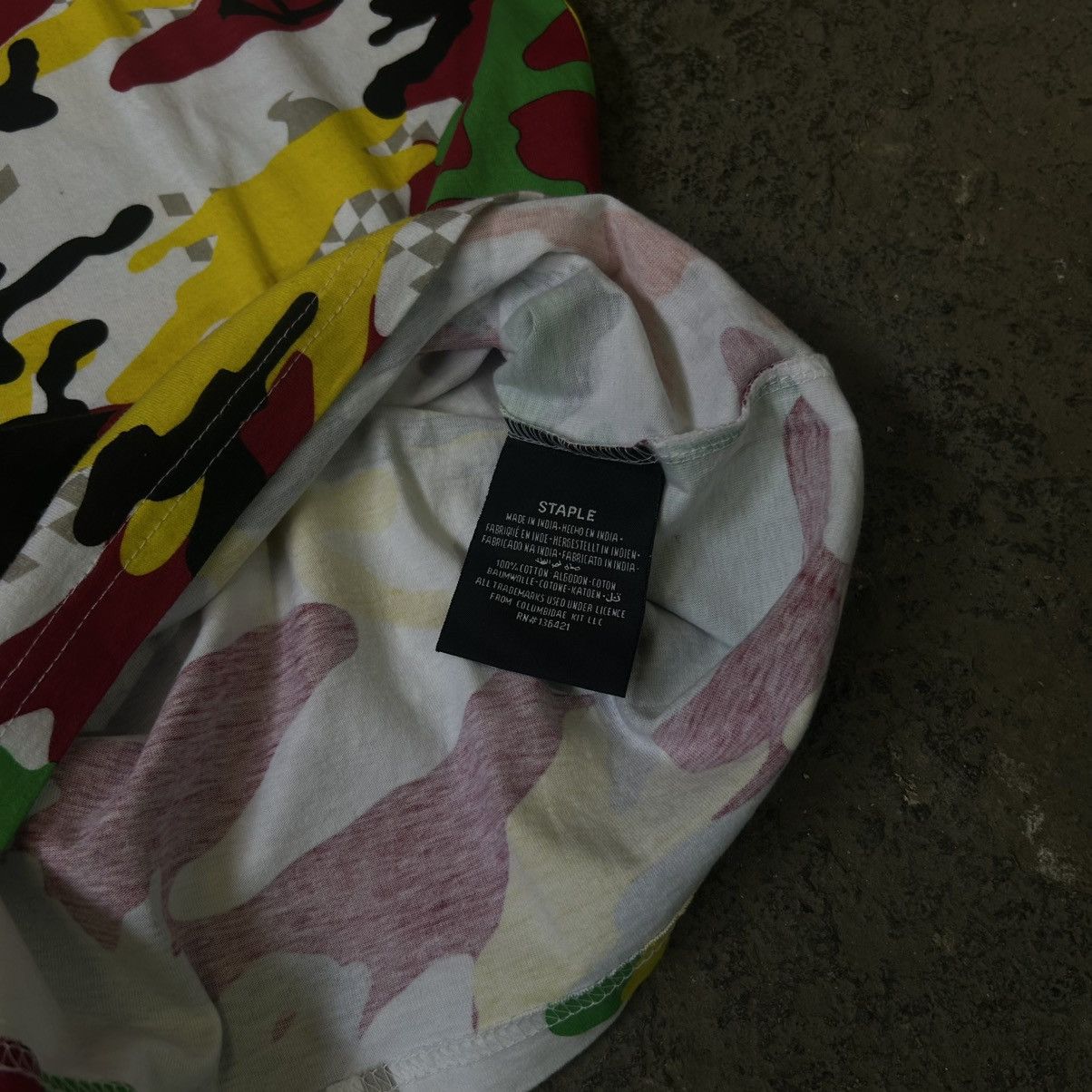 Staple 2018 Staple Pidgeon Camo T-Shirt Size US M / EU 48-50 / 2 - 3 Thumbnail