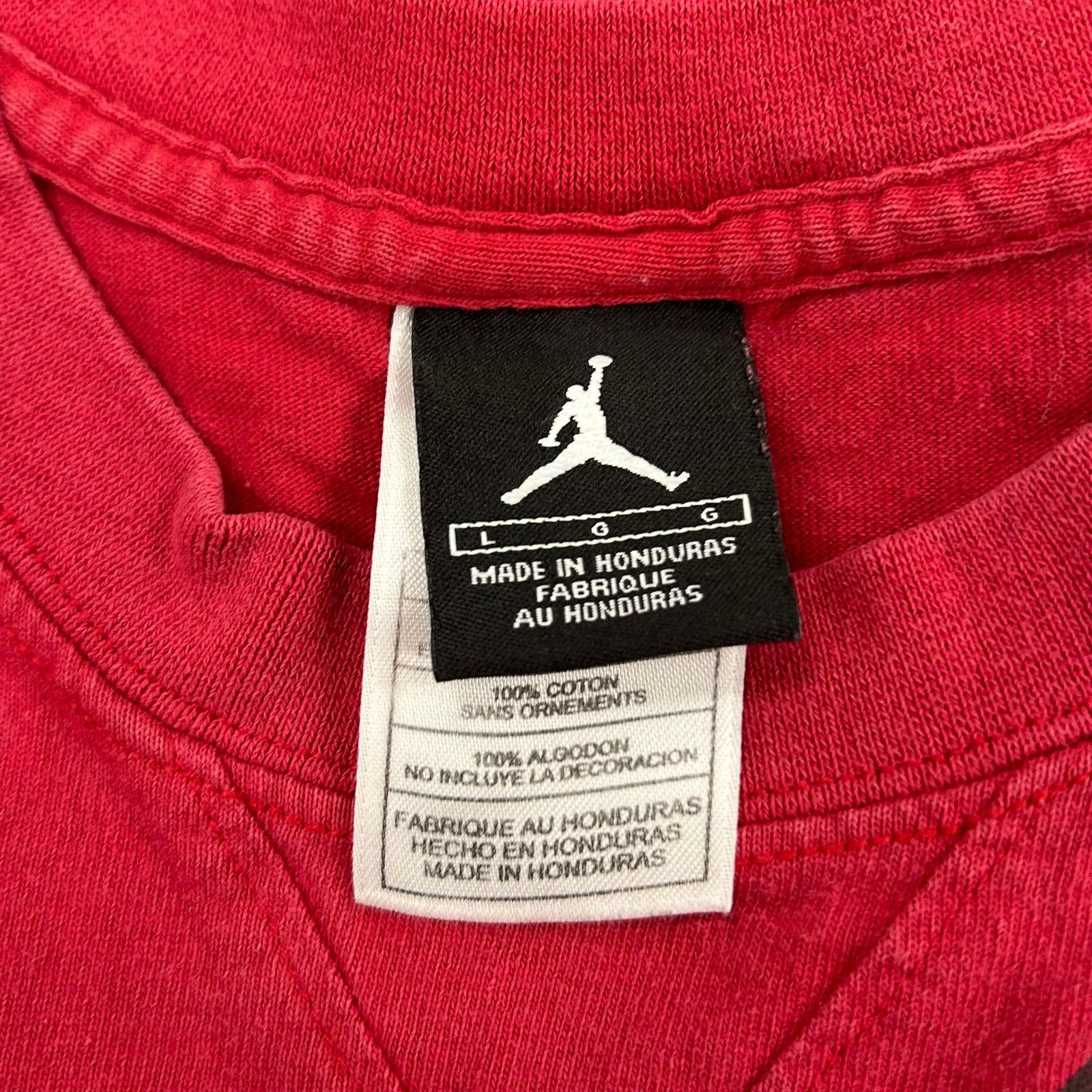 Jordan Brand Nike Air Jordan Jumpman Fly Tee T Shirt Size Large L Red B14 Size US L / EU 52-54 / 3 - 4 Thumbnail