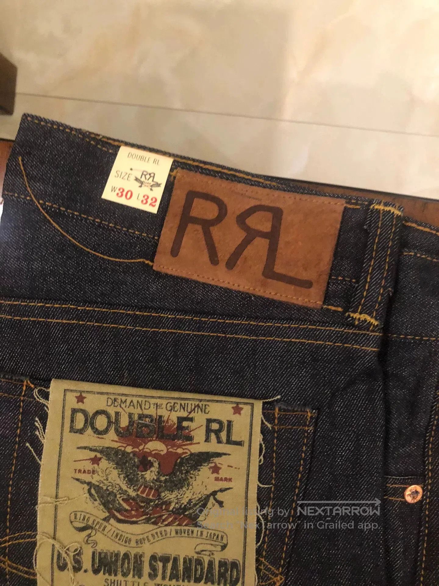 RRL Ralph Lauren RRL Men's Denim Jeans Size 30. Size US 30 / EU 46 - 2 Thumbnail