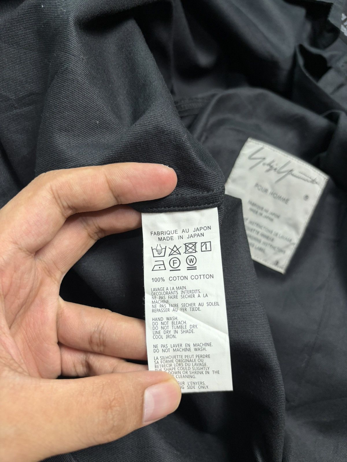 Yohji Yamamoto FREE TAX! Yohji Yamamoto Pour Homme Staff Shirt Size US L / EU 52-54 / 3 - 6 Thumbnail