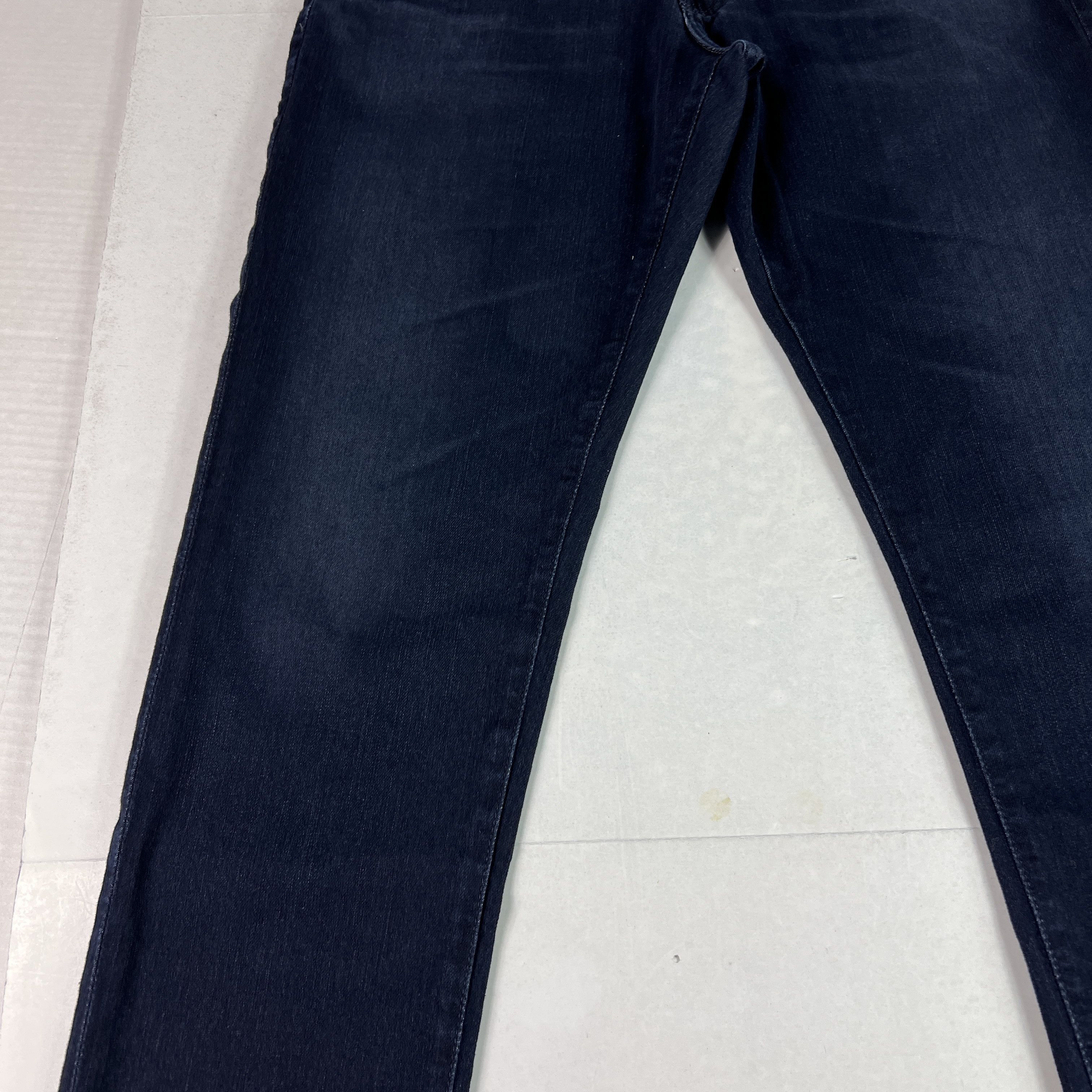AG Adriano Goldschmied AG Adriano Goldschmied Jeans Tellis Slim Dark Blue Denim Size US 31 - 4 Thumbnail