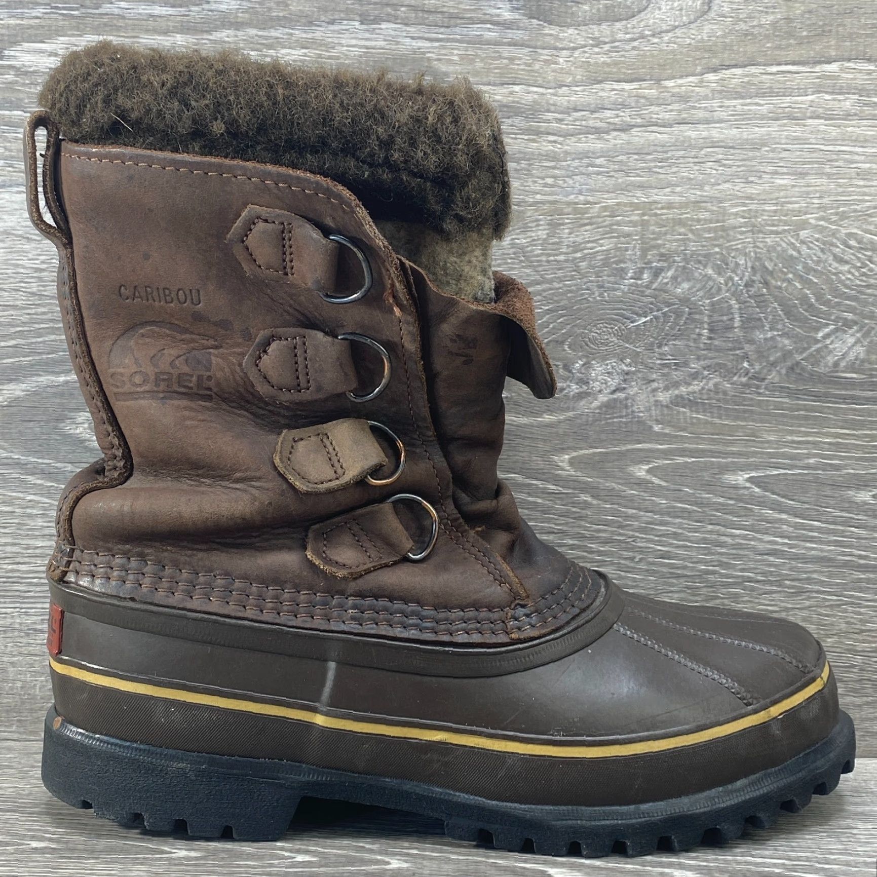 SOREL Sorel Caribou Boots Women Brown Leather Waterproof Insulated Lined Canada Winter Snow 6 Size US 6 / IT 36 - 2 Thumbnail