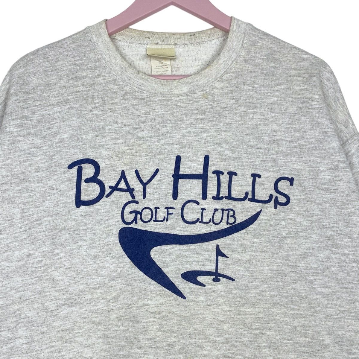 Designer × Vintage Bay Hills Golf Club Sweatshirt Crewneck Pullover Jumper Size US M / EU 48-50 / 2 - 2 Thumbnail