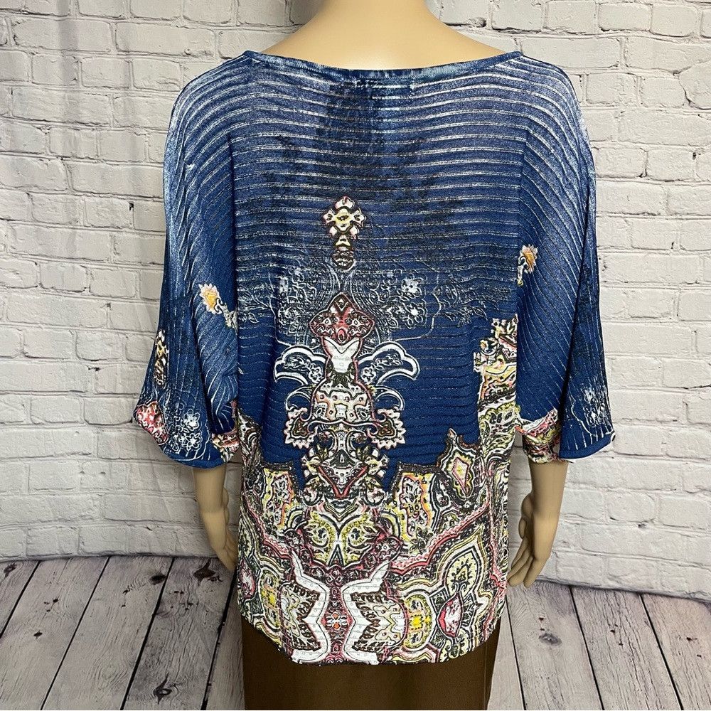Other New Alberto Makali Knit Short Sleeve Top Size XL Size XL / US 12-14 / IT 48-50 - 7 Thumbnail