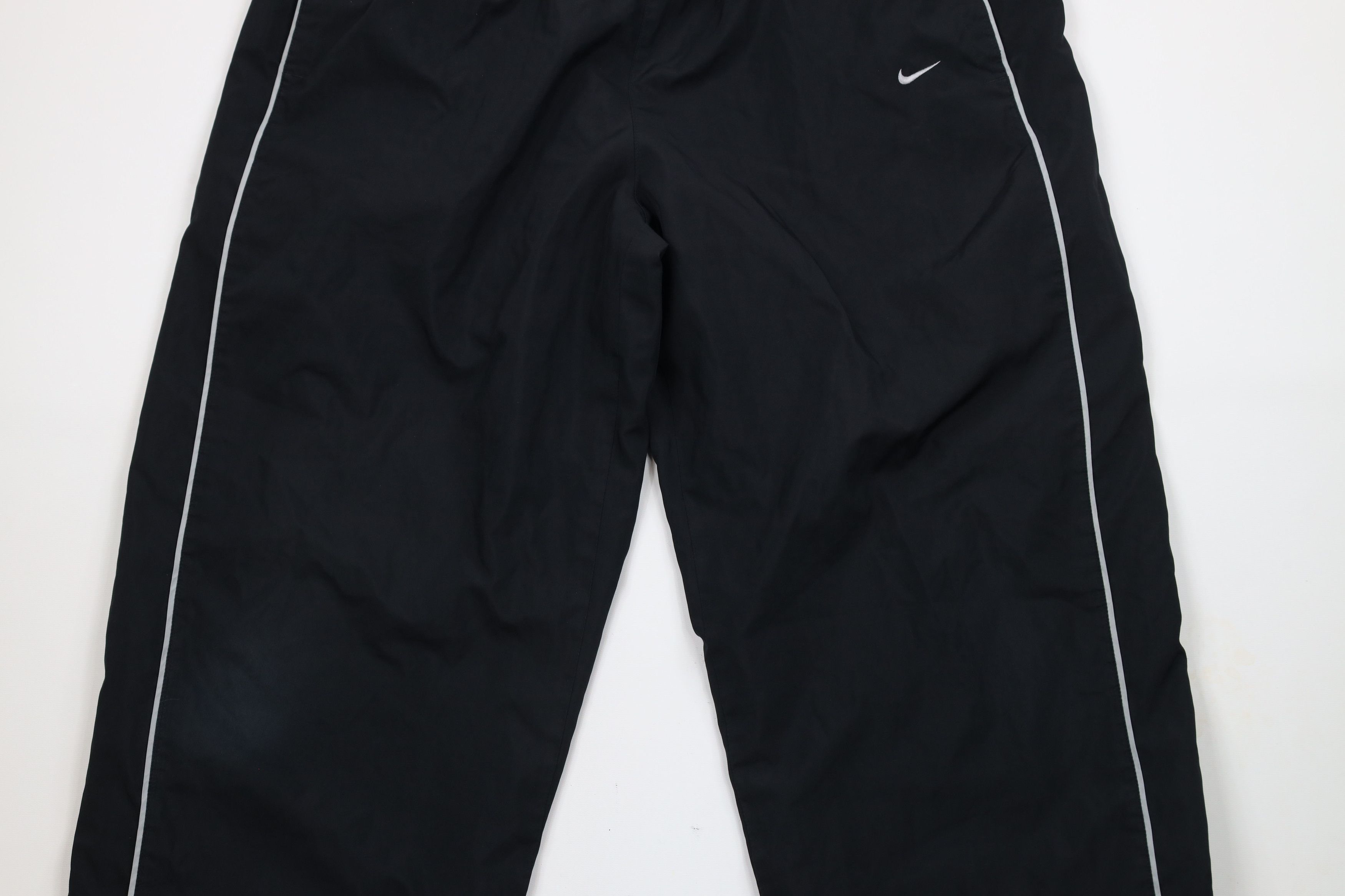 Nike × Vintage Vintage Nike Travis Scott Mini Swoosh Lined Wide Leg Pants Size US 38 / EU 54 - 3 Thumbnail