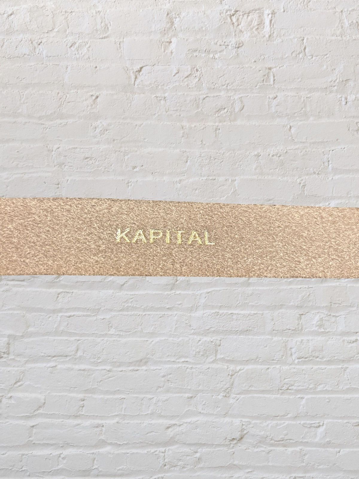 Kapital Kapital Oil Leather Studded Disco Buckle Belt Size ONE SIZE - 5 Thumbnail