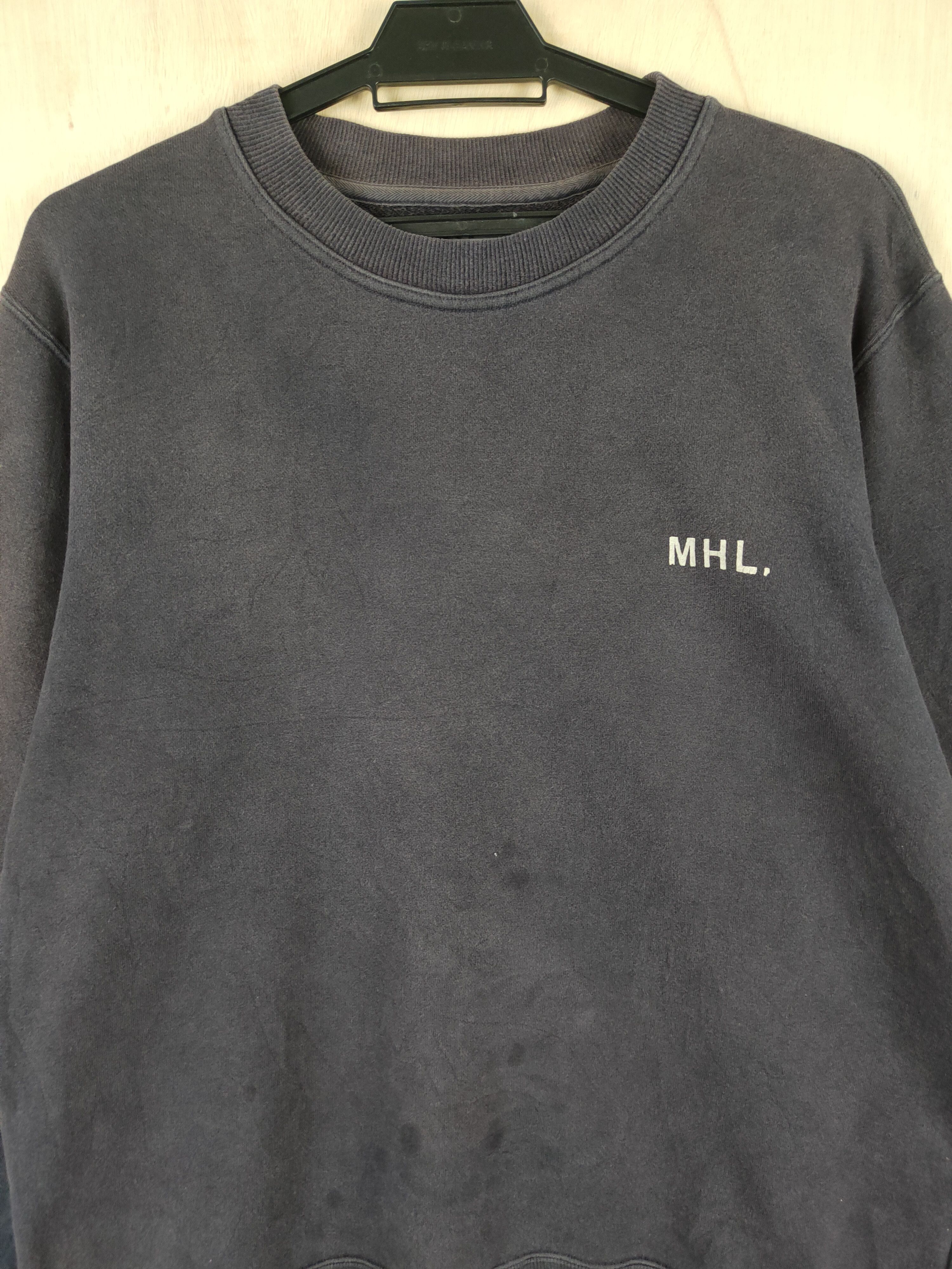Margaret Howell D Margaret Howell Dark Blue Faded Sweatshirts #S2589 Size US L / EU 52-54 / 3 - 2 Thumbnail