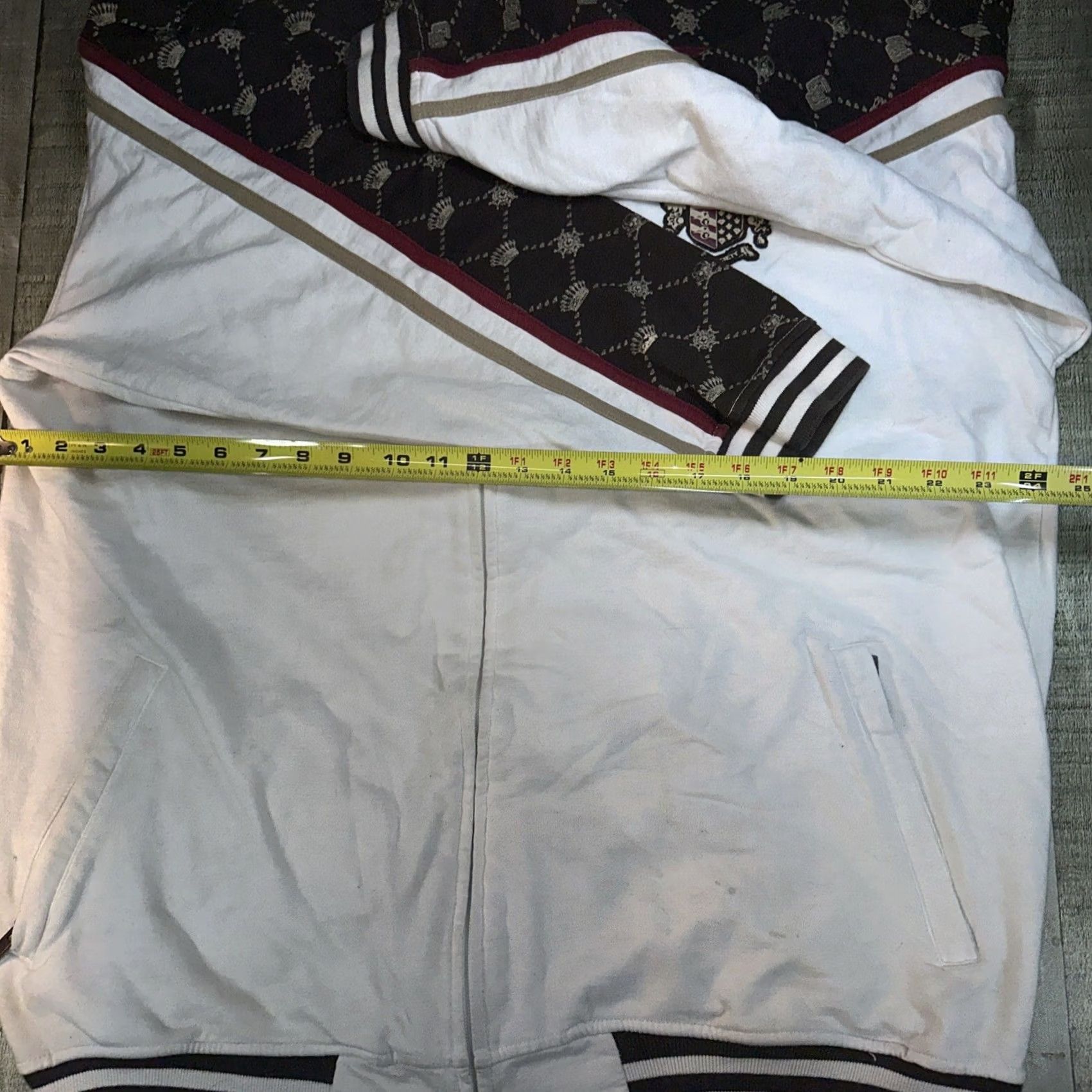 Vintage VINTAGE G-Unit Jacket Men Varsity Full Zip 2XL White Size US XXL / EU 58 / 5 - 2 Thumbnail