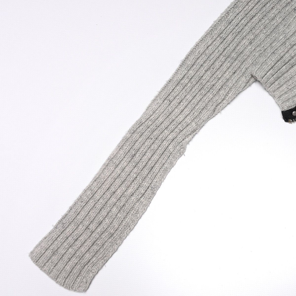Jean Paul Gaultier Jean Paul Gaultier Lindex Cropped Sweater Zip Turtleneck Size XS / US 0-2 / IT 36-38 - 4 Thumbnail