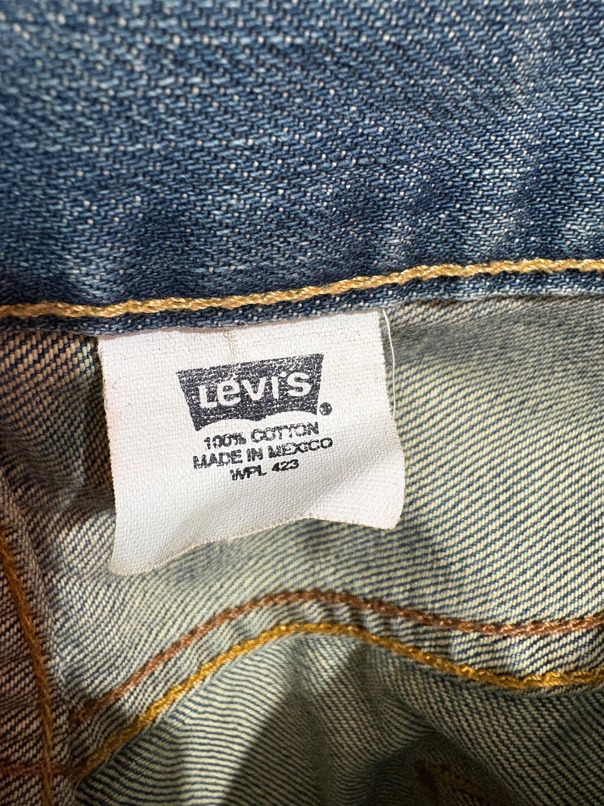 Levi's Vintage Clothing VTG Levi’s 501 ButtonFly Jeans W36L30 Y2K 2005 Madein Mexico Size US 36 / EU 52 - 5 Thumbnail