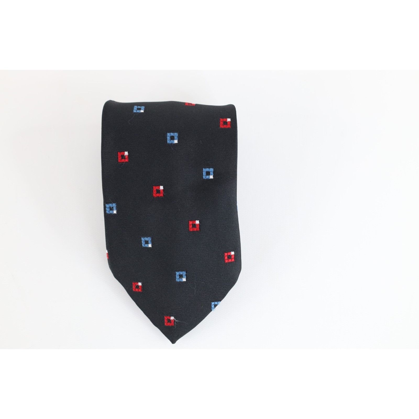 Vintage Vintage 70s 80s Streetwear Geometric Box Cube Neck Tie Size ONE SIZE - 1 Thumbnail