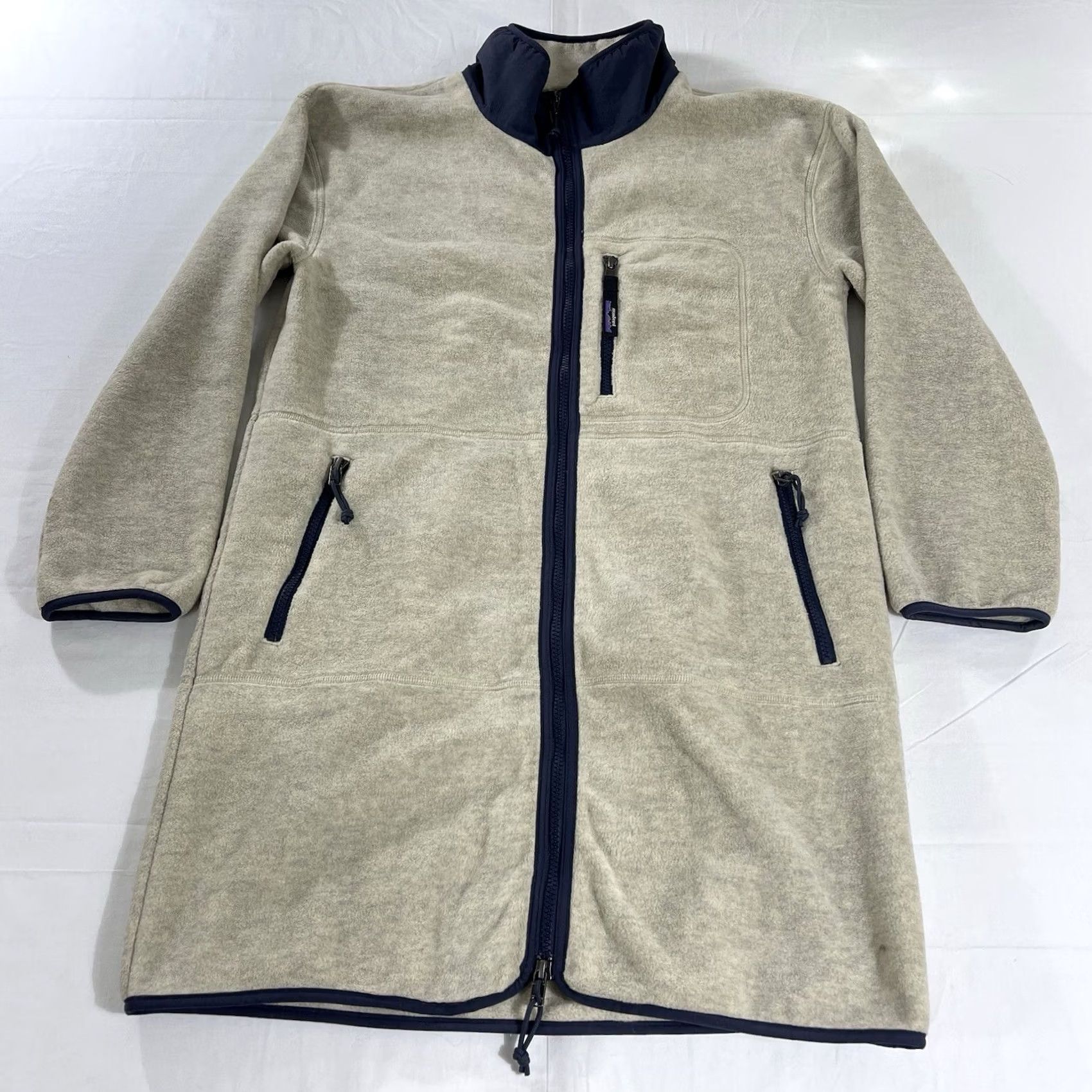 Patagonia Patagonia Jacket Coat Synchilla Fleece Full Zip XS Women Beige Women's XS Synchilla Fleece Coat Jacket Full Zip 22960 PatagoniA Size XS / US 0-2 / IT 36-38 - 2 Thumbnail