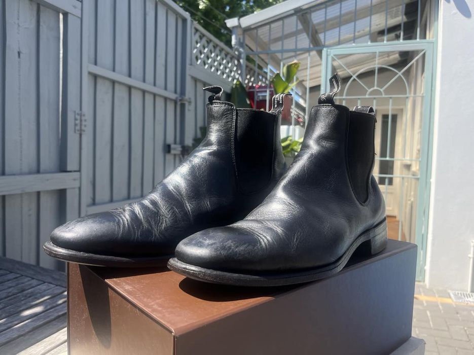 Black Craftsman Boots, R.M.Williams Chelsea Boots