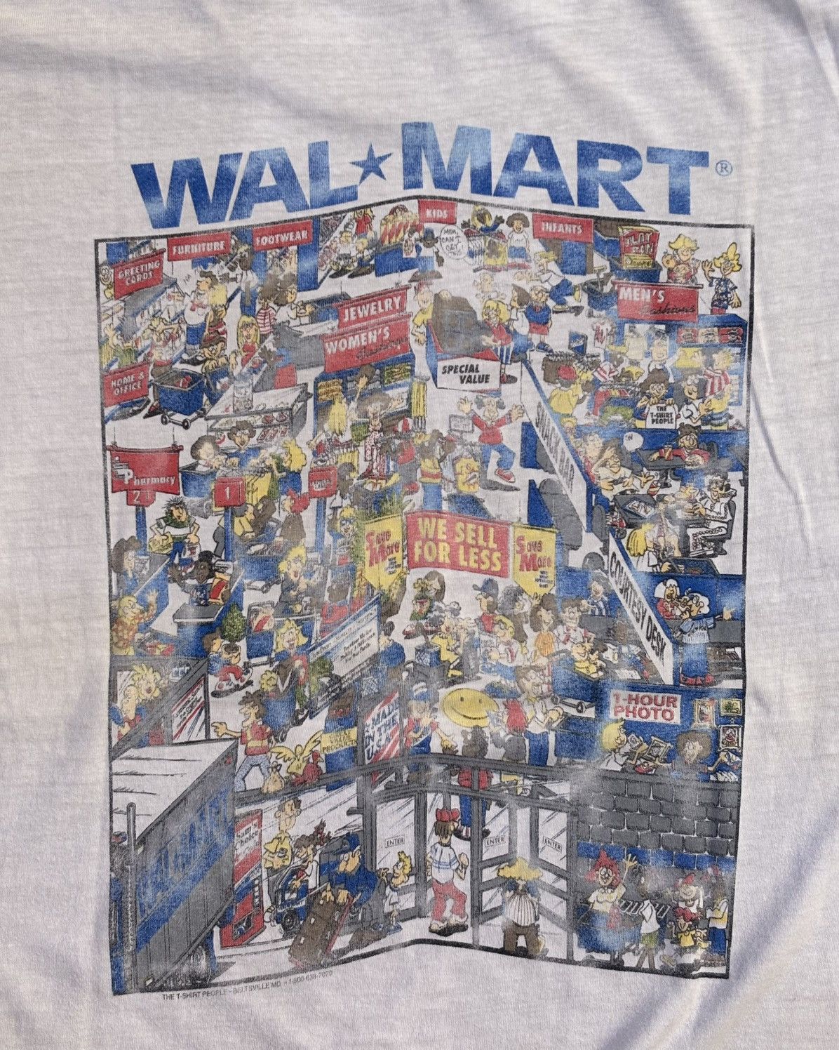 Walmart 90’s WALMART PROMO TEE Size US L / EU 52-54 / 3 - 5 Thumbnail