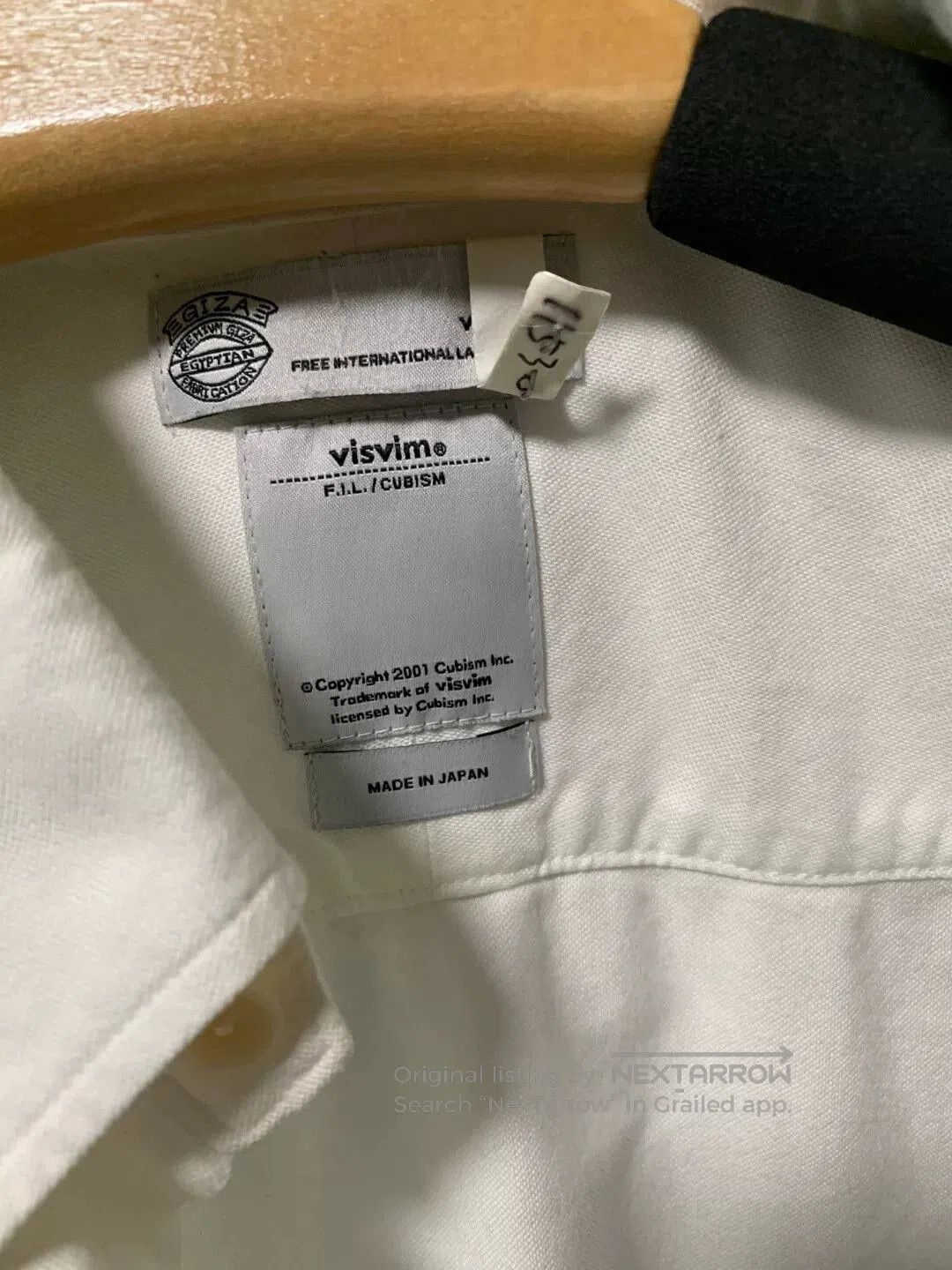Visvim visvim white long sleeve shirt size 2. Size US M / EU 48-50 / 2 - 2 Thumbnail