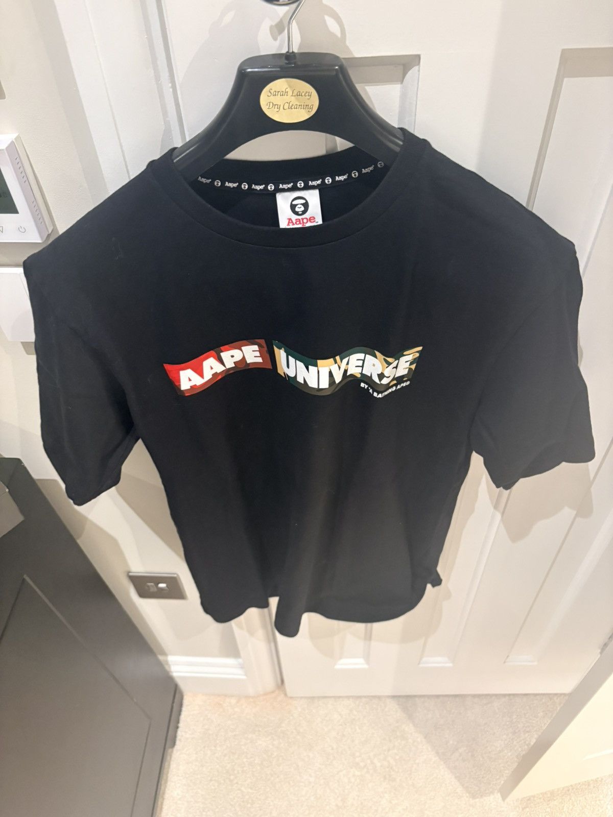 Aape Black & Camo Aape Tee Size US M / EU 48-50 / 2 - 1 Thumbnail