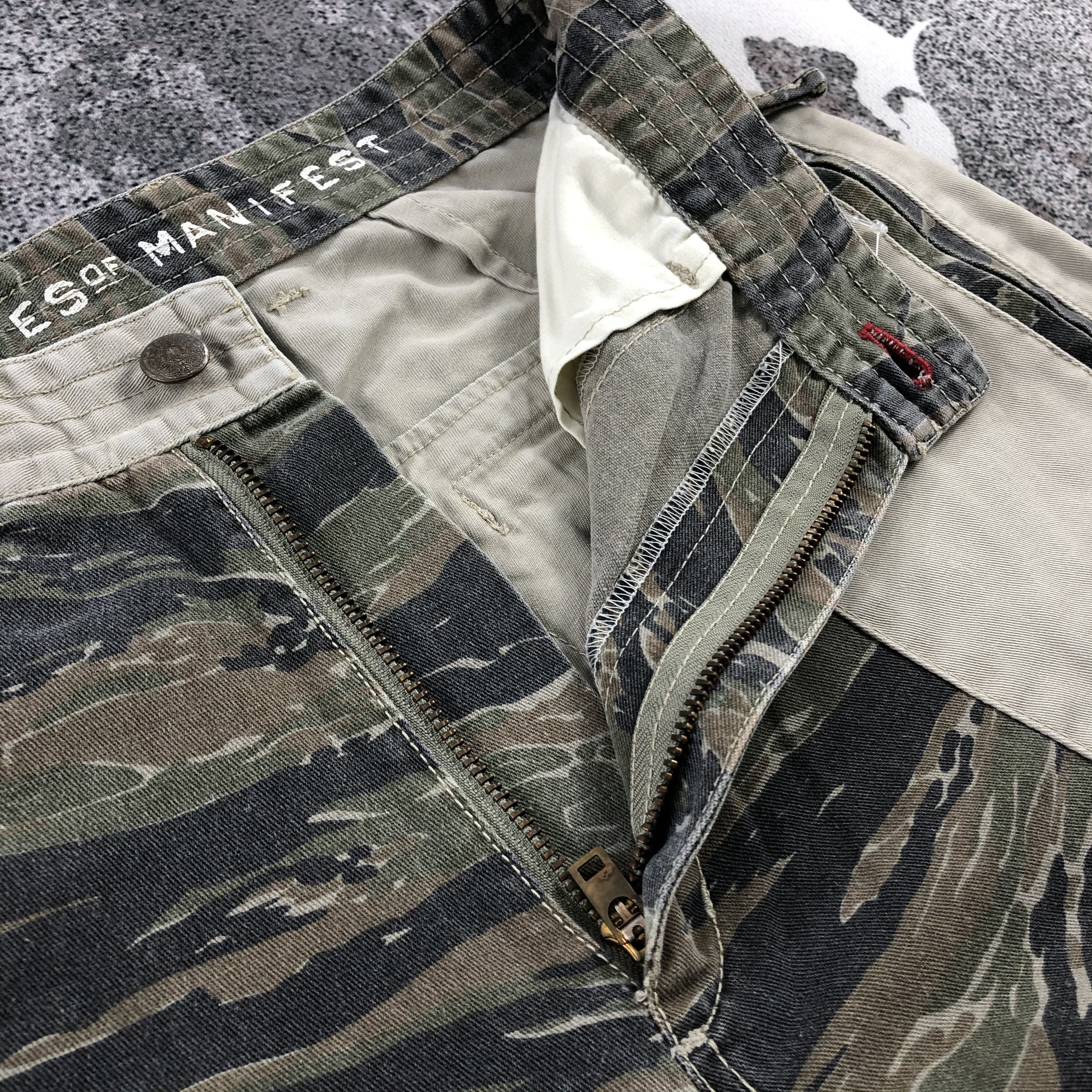 Japanese Brand HNBM Camo Cargo Pants Multi Pocket Tactical Trousers Size US 32 / EU 48 - 9 Thumbnail
