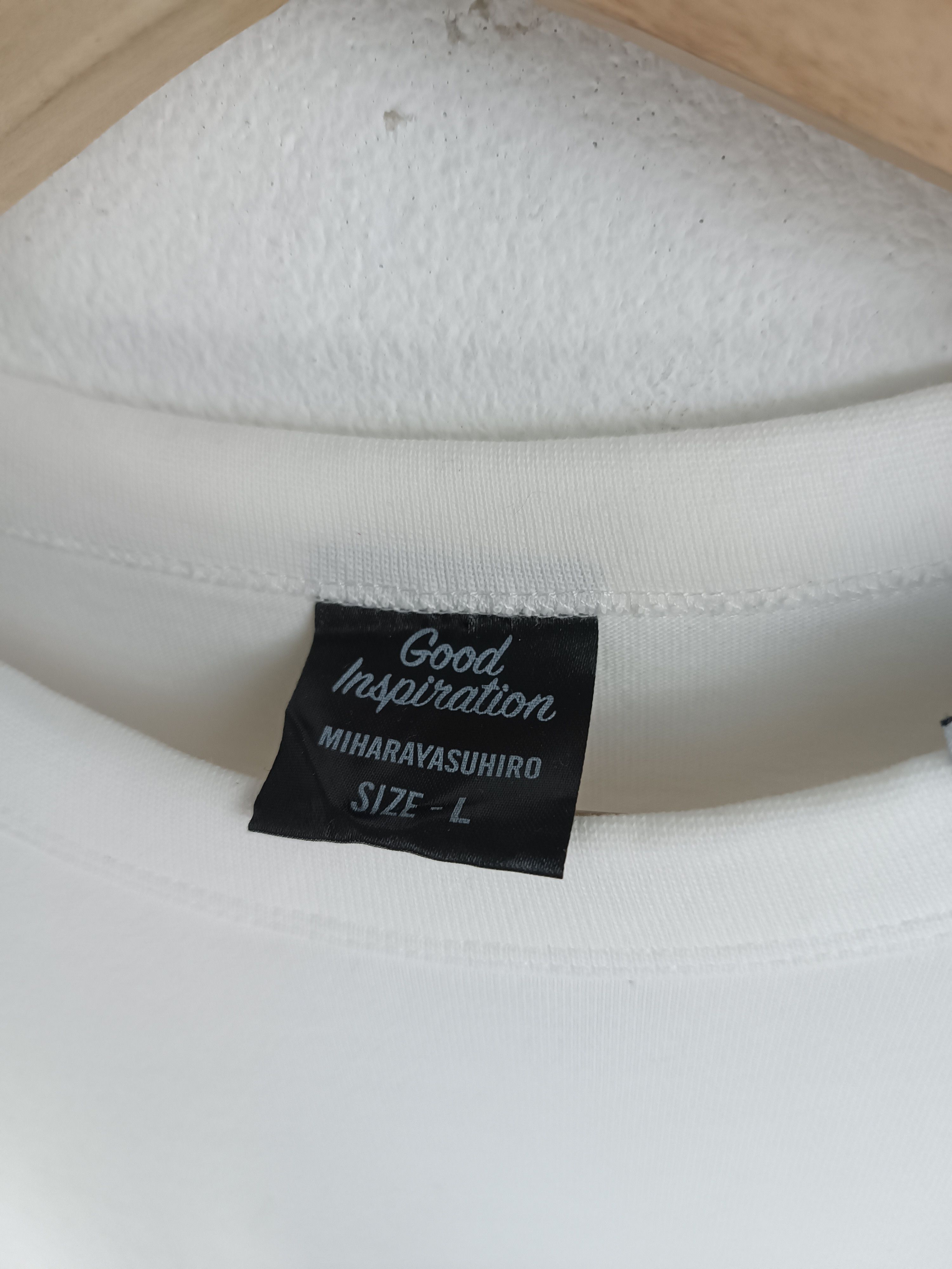 Maison MIHARA YASUHIRO VINTAGE MIHARAYASUHIRO GOOD INSPIRATION L/S TEE Size US L / EU 52-54 / 3 - 9 Thumbnail