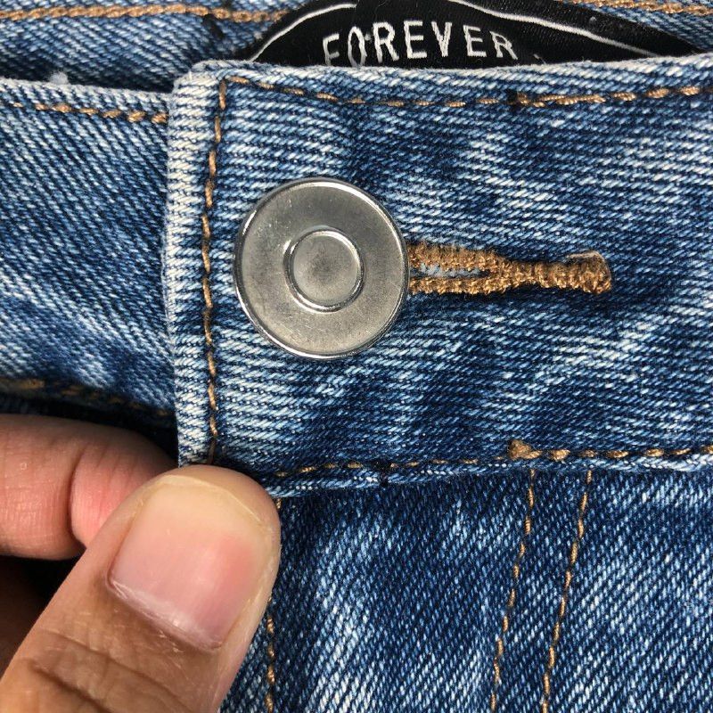 Forever 21 Vintage forever 21 Distressed men denim jean Size US 32 / EU 48 - 8 Thumbnail